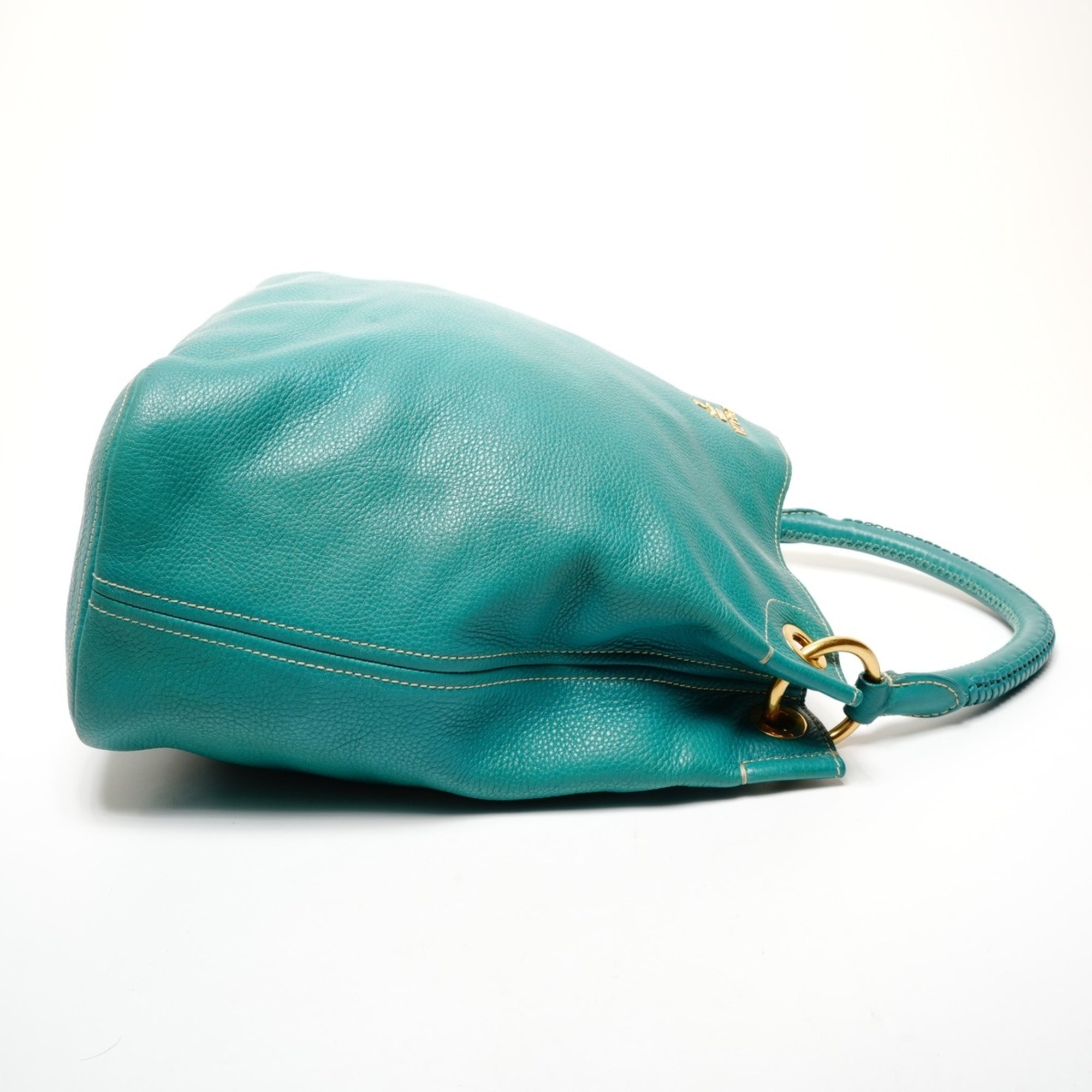 Prada Green Shoulder Bag (Pre-Owned)
