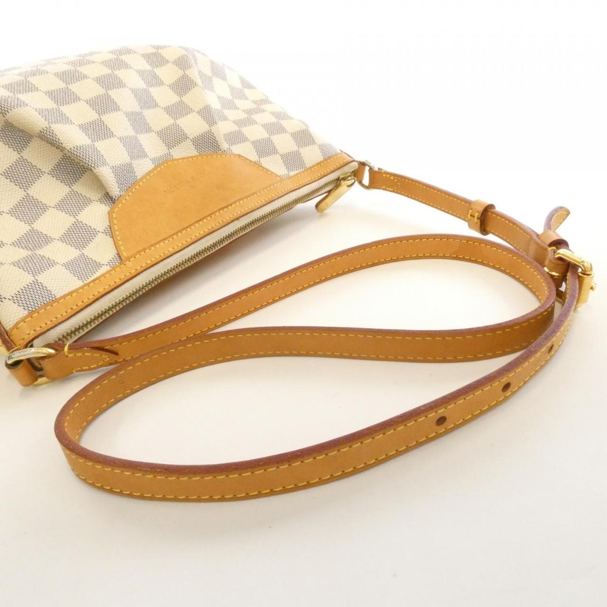 Louis Vuitton Azur Coated Canvas Shoulder Bag (Pre-Owned)