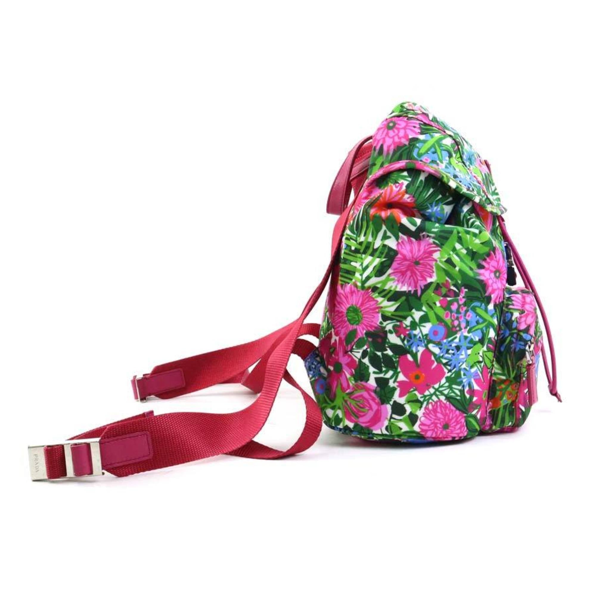 Prada Multi-Color Nylon Backpack (Pre-Owned)