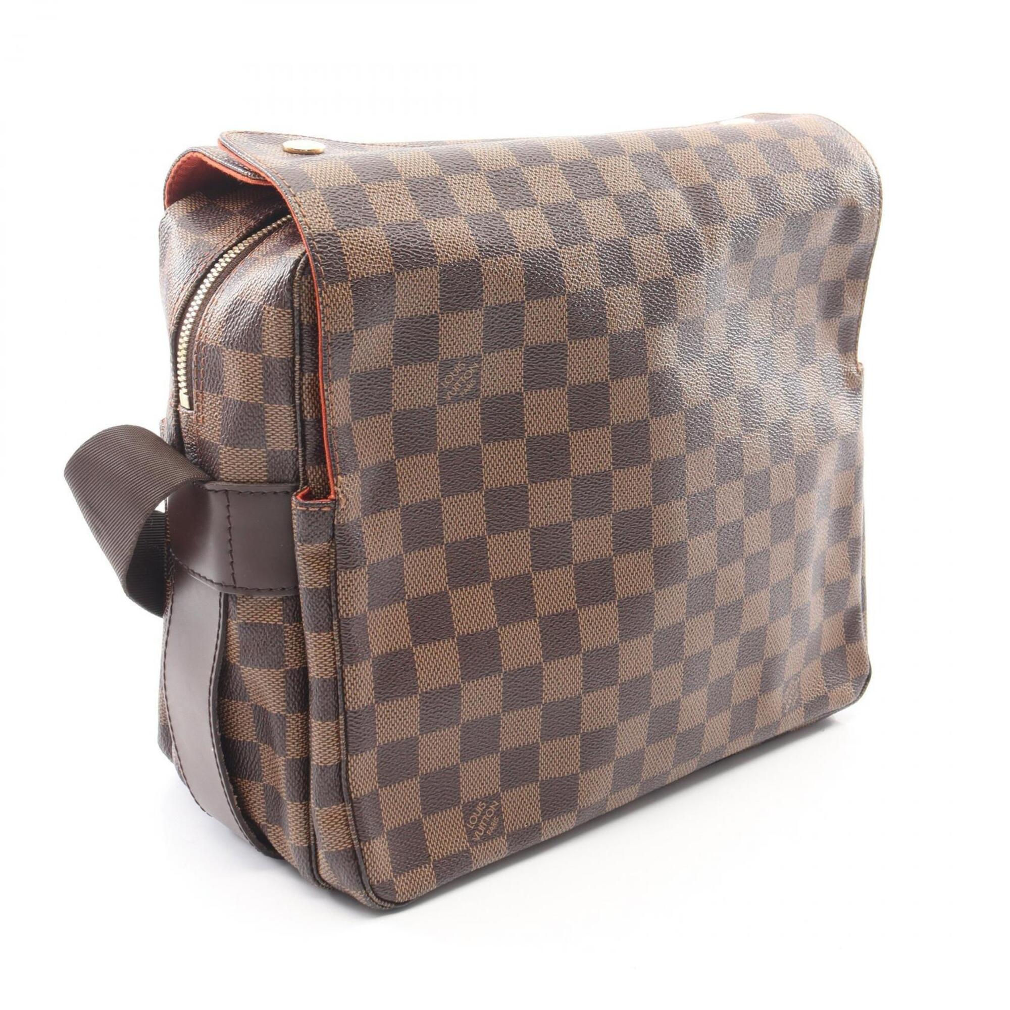 Louis Vuitton Brown Coated Canvas Pvc Leather Handbag Shoulder Bag (Pre-Owned)