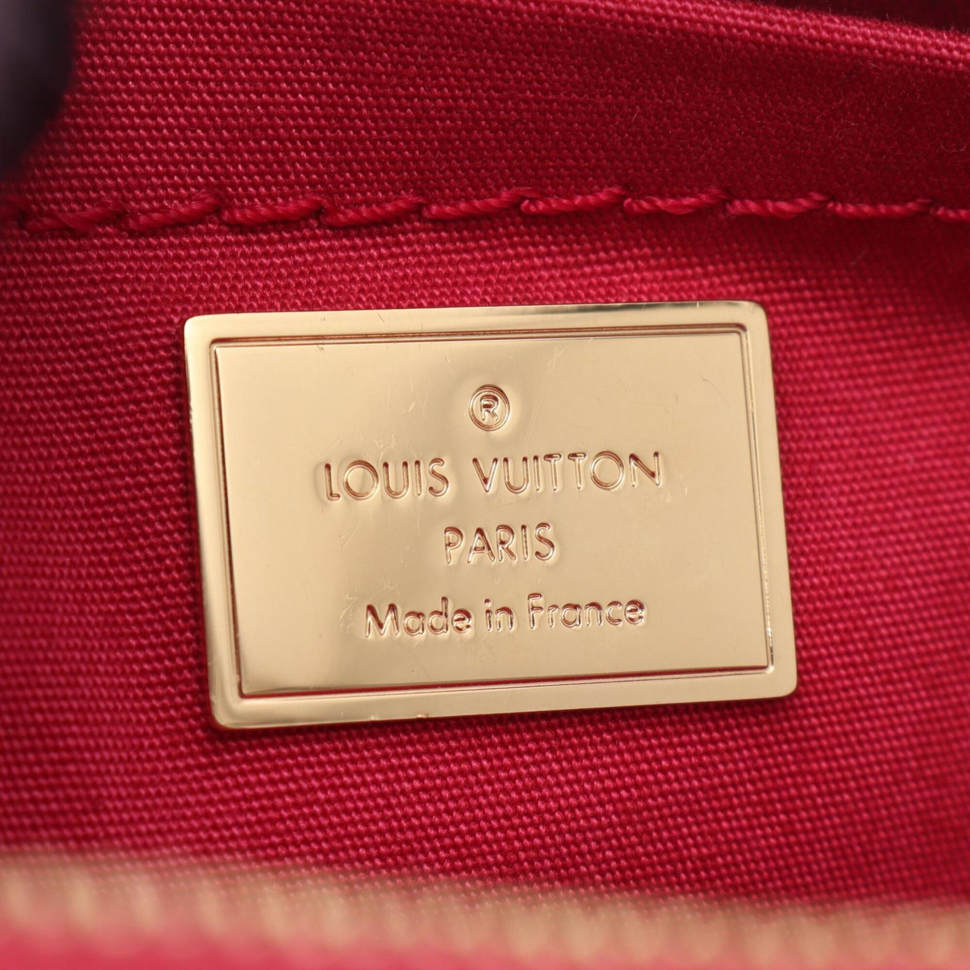 Louis Vuitton Indian Rose Pink Vernis Leather Handbag Shoulder Bag (Pre-Owned)