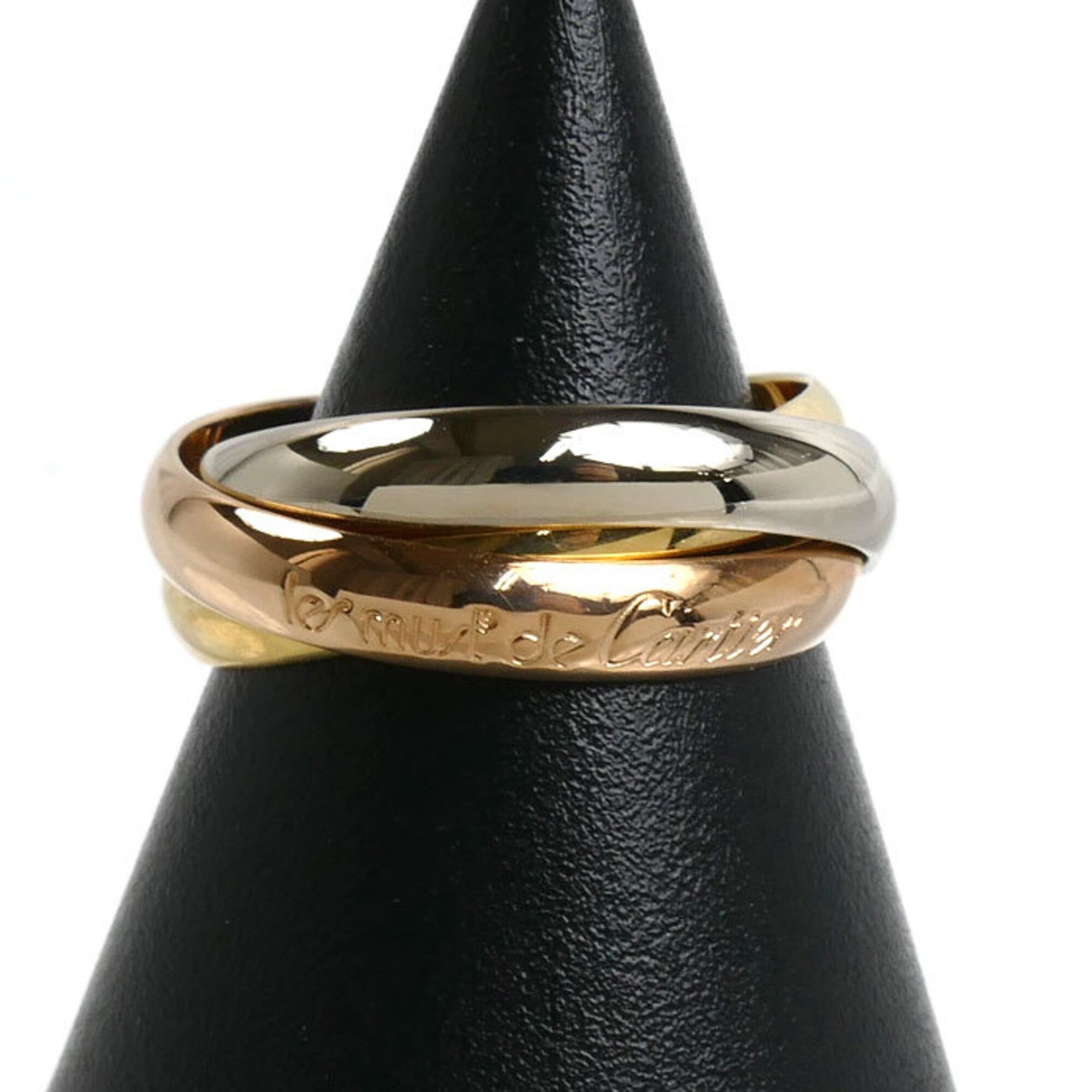 Cartier Yellow Gold (18K) Pink Gold (18K) White Gold (18K) Band Ring (Pre-Owned)