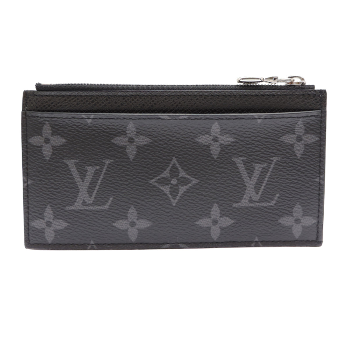 Louis Vuitton Noir Monogram Eclipse Coin Purse/Coin Case (Pre-Owned)