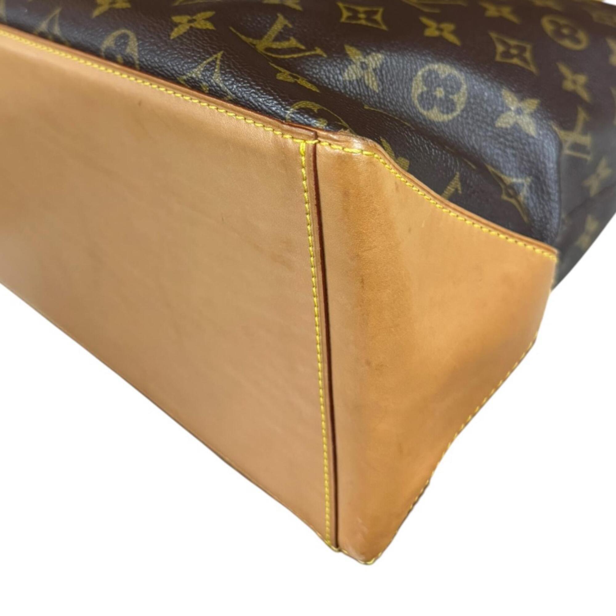 Louis Vuitton Brown Monogram Canvas Tote Bag (Pre-Owned)