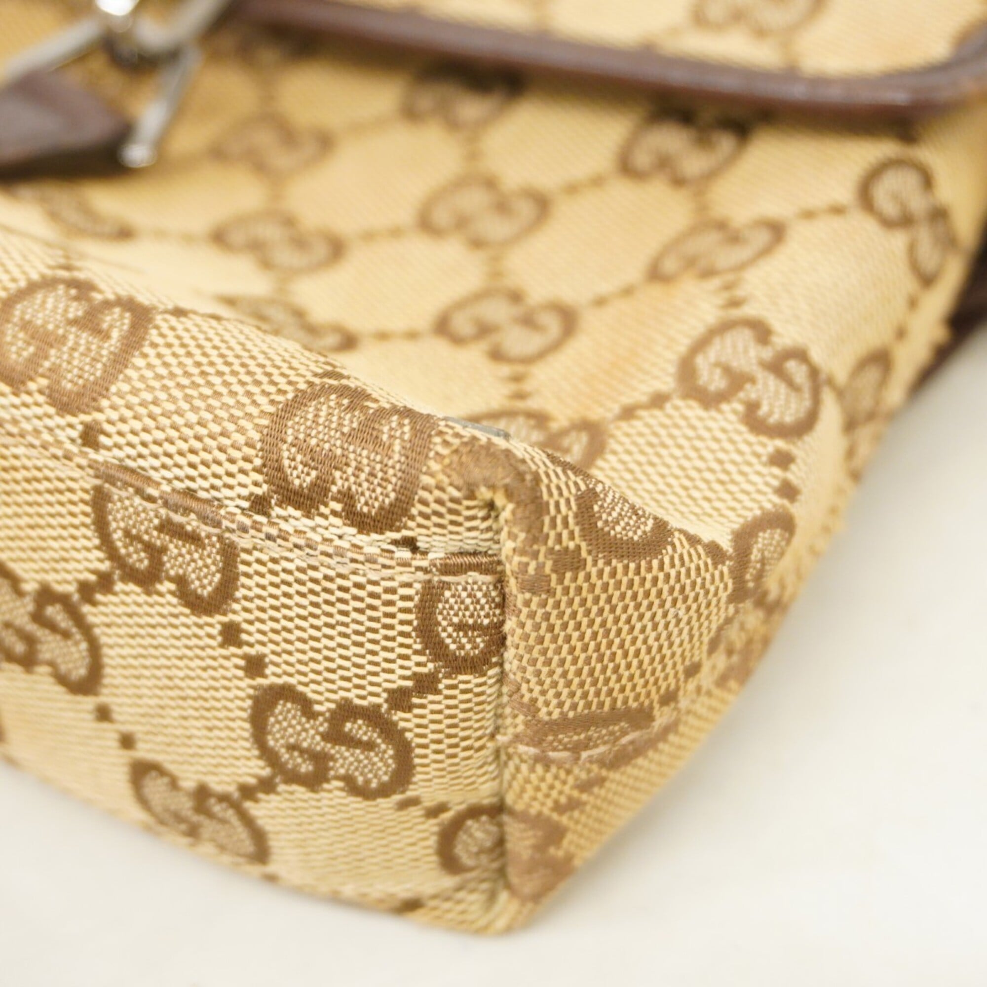 Gucci Brown Canvas Fanny Pack (Pre-Owned)