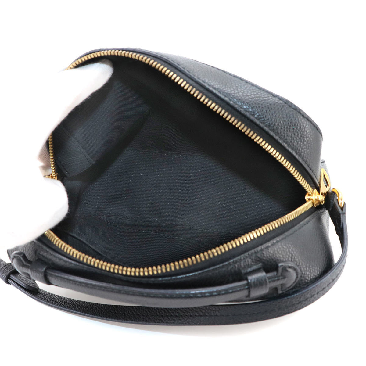 Louis Vuitton Black Noir Monogram Empreinte Handbag Shoulder Bag (Pre-Owned)