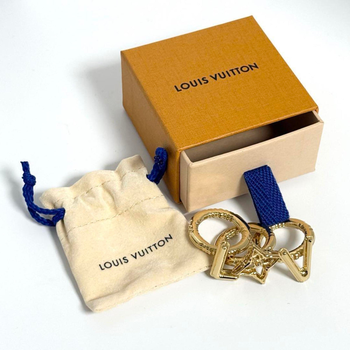Louis Vuitton Metal Band Ring (Pre-Owned)