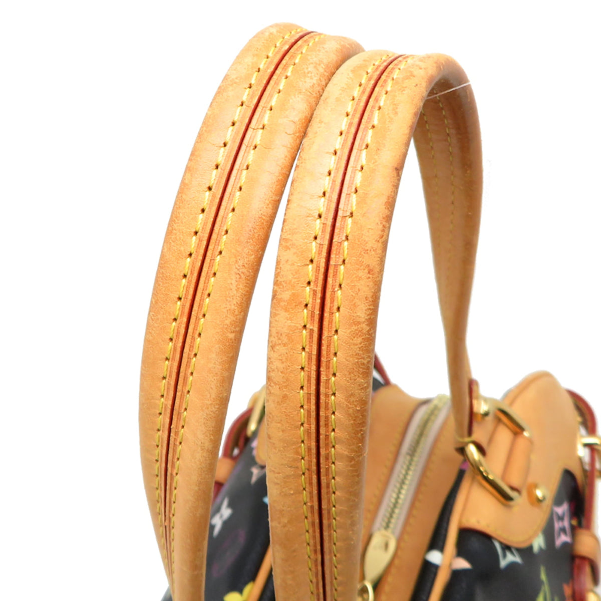 Louis Vuitton Black Monogram Multicolore Handbag (Pre-Owned)