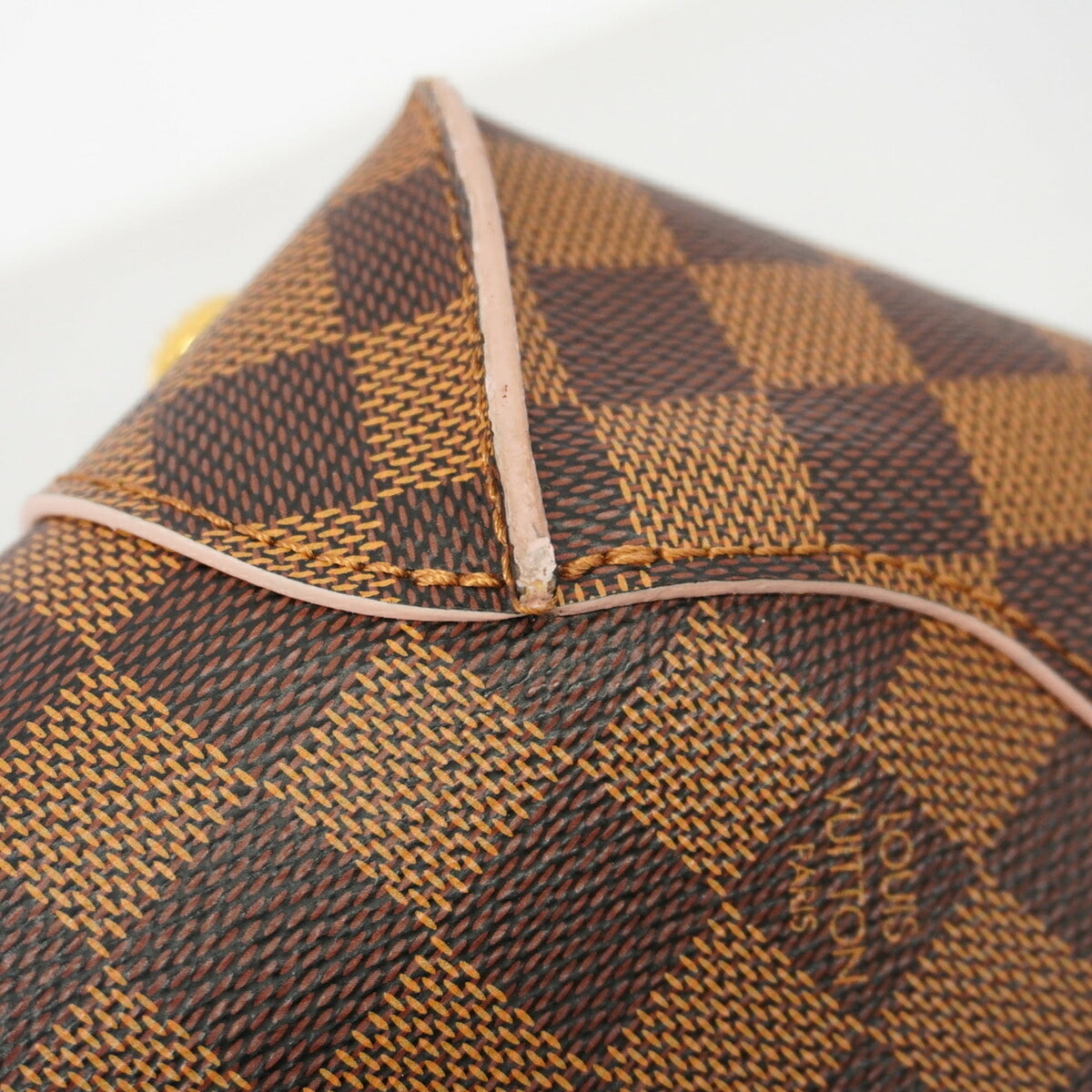 Louis Vuitton Ebene Rose Ballerine Handbag (Pre-Owned)