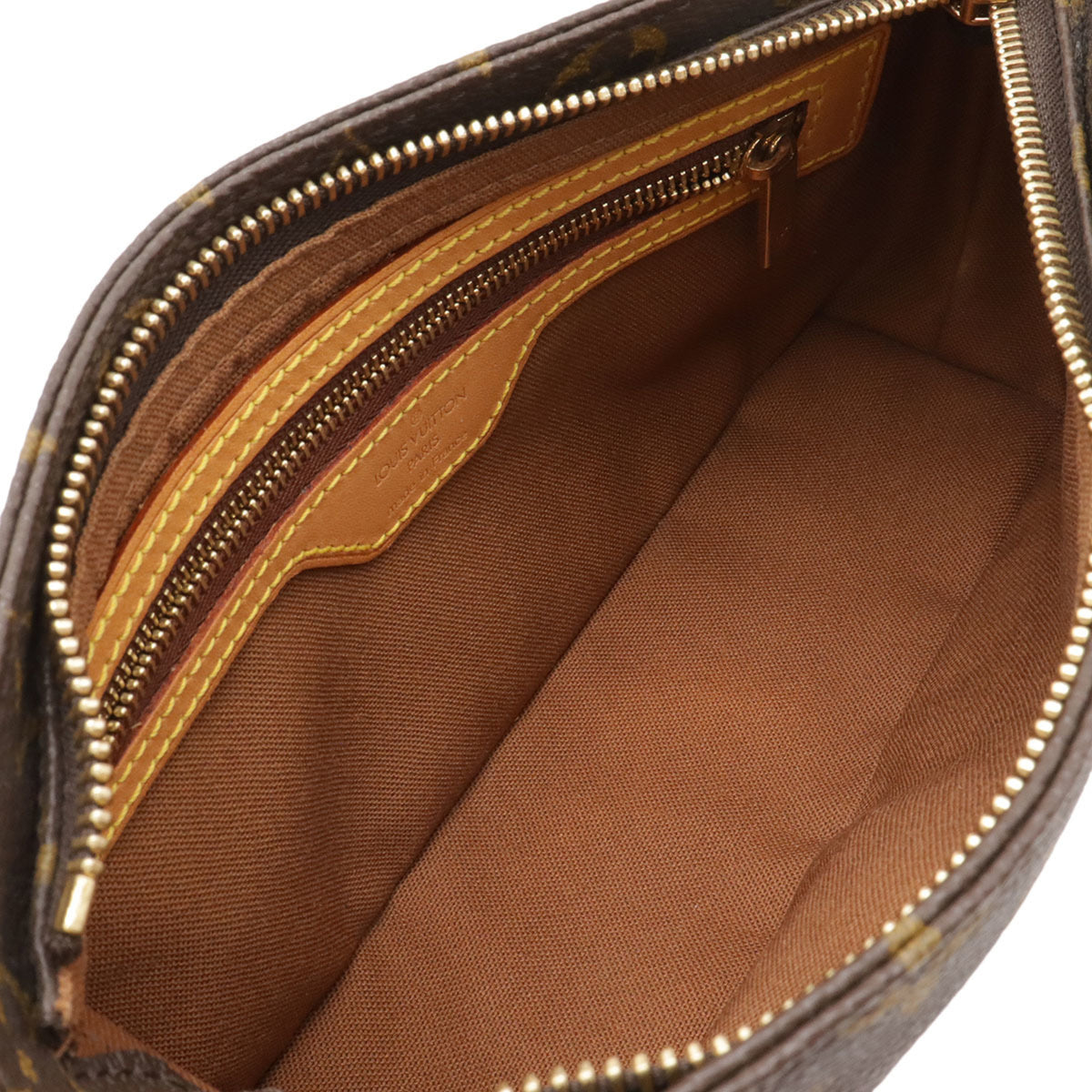 Louis Vuitton Brown Monogram Canvas Pochette Shoulder Bag (Pre-Owned)