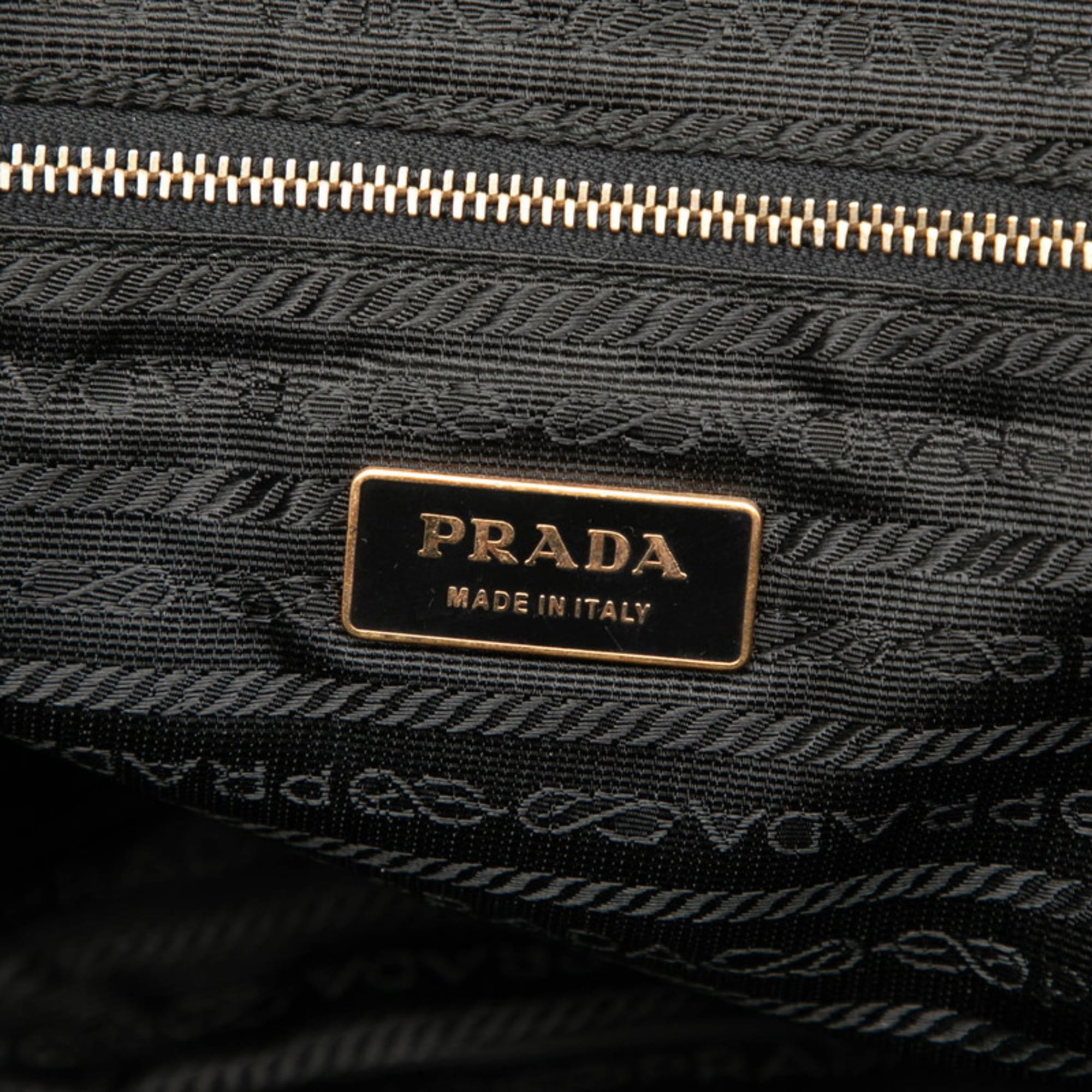 Prada Black Nylon Shoulder Bag Tote Bag (Pre-Owned)