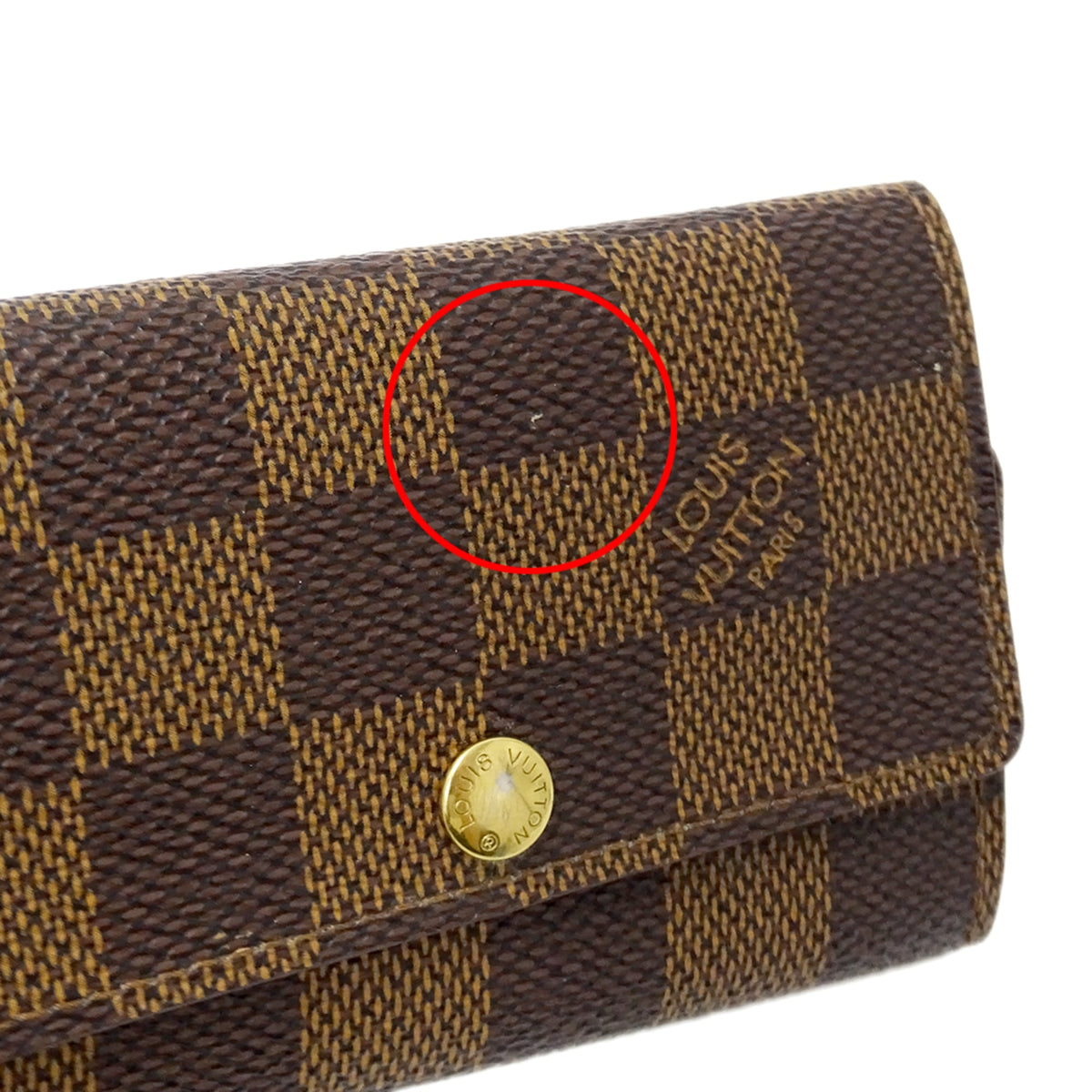 Louis Vuitton Brown Damier Canvas Galle Damier Canvas (Pre-Owned)
