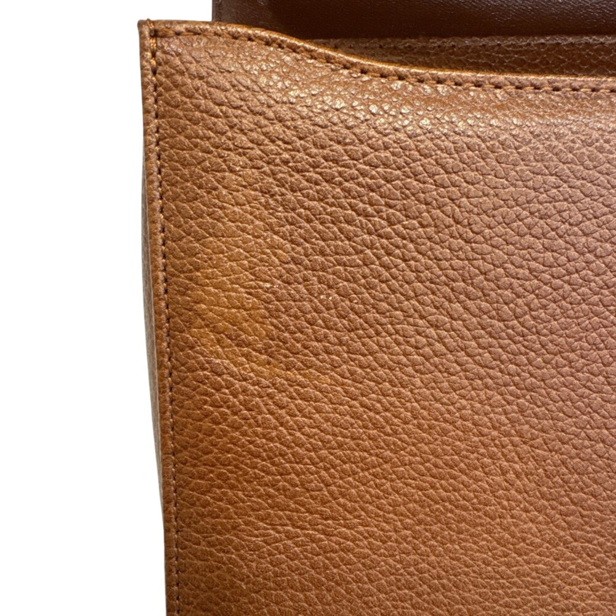 Burberry Brown Leather Shoulder Bag (Pre-Owned)
