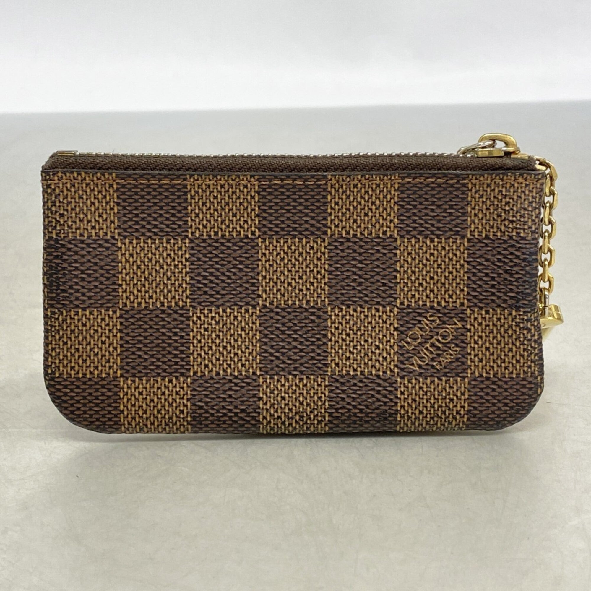 Louis Vuitton Ebene Coin Purse/Coin Case (Pre-Owned)
