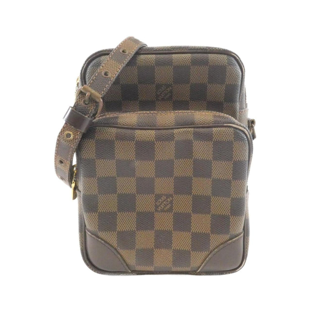 Louis Vuitton Brown Ebene Coated Canvas Shoulder Bag (Pre-Owned)