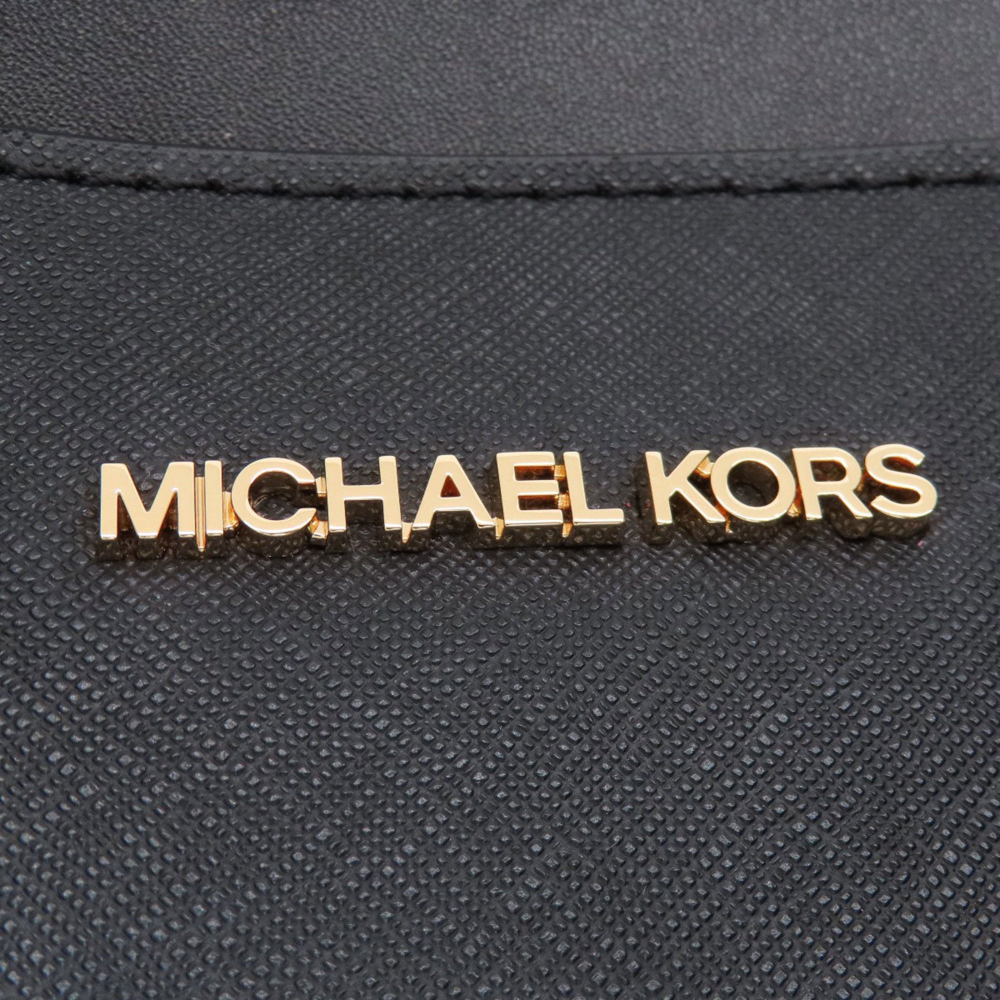 Michael Kors Black Pvc Tote Bag (Pre-Owned)