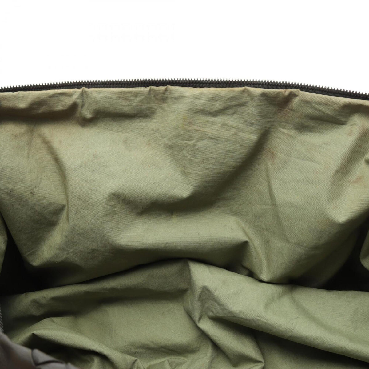 Bottega Veneta Intrecciato Brown Navy Leather Boston Bag (Pre-Owned)