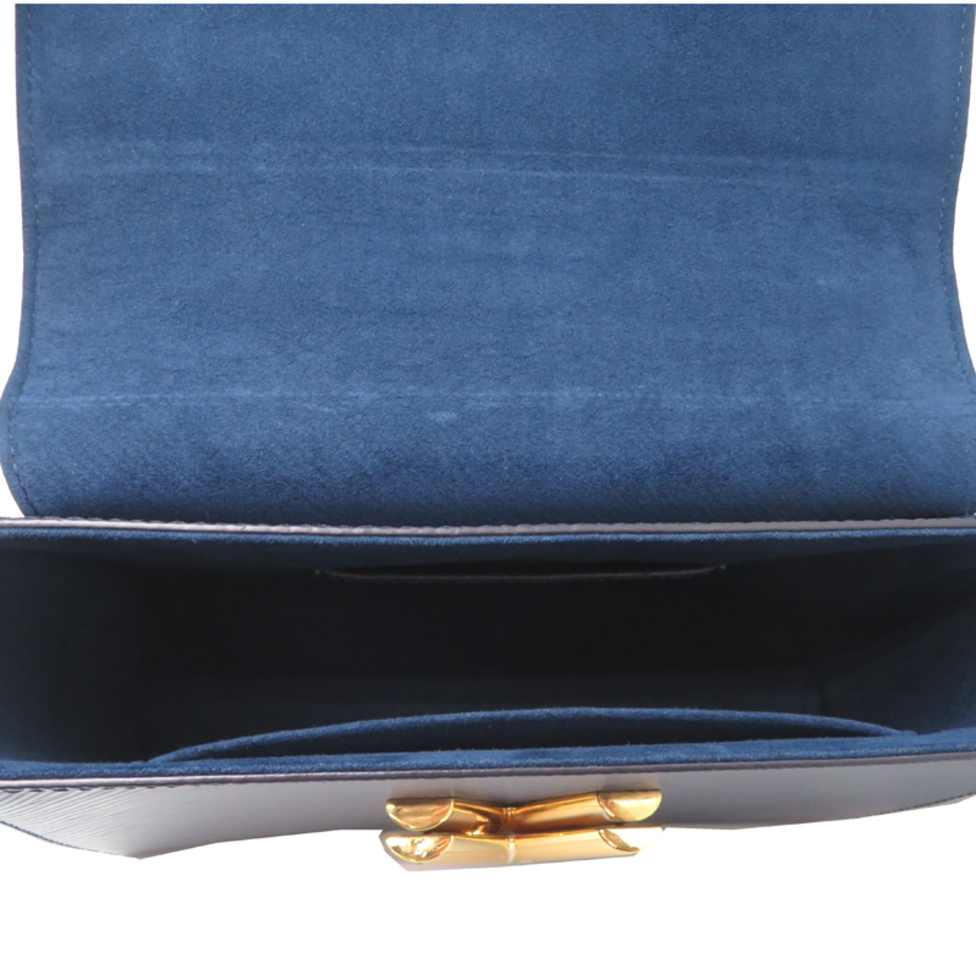 Louis Vuitton Navy Epi Leather Shoulder Bag (Pre-Owned)