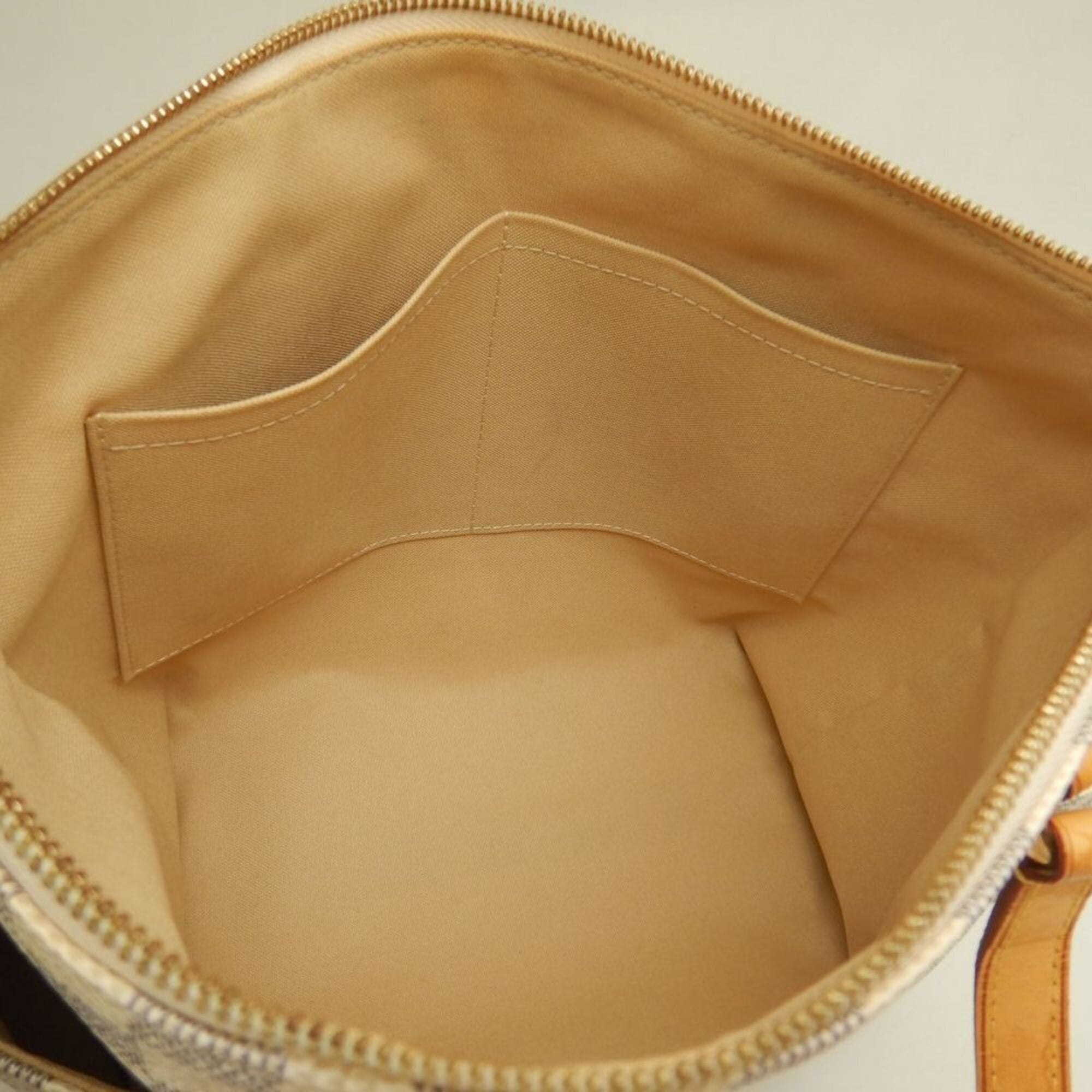 Louis Vuitton Azur Coated Canvas Leather Tote Bag (Pre-Owned)