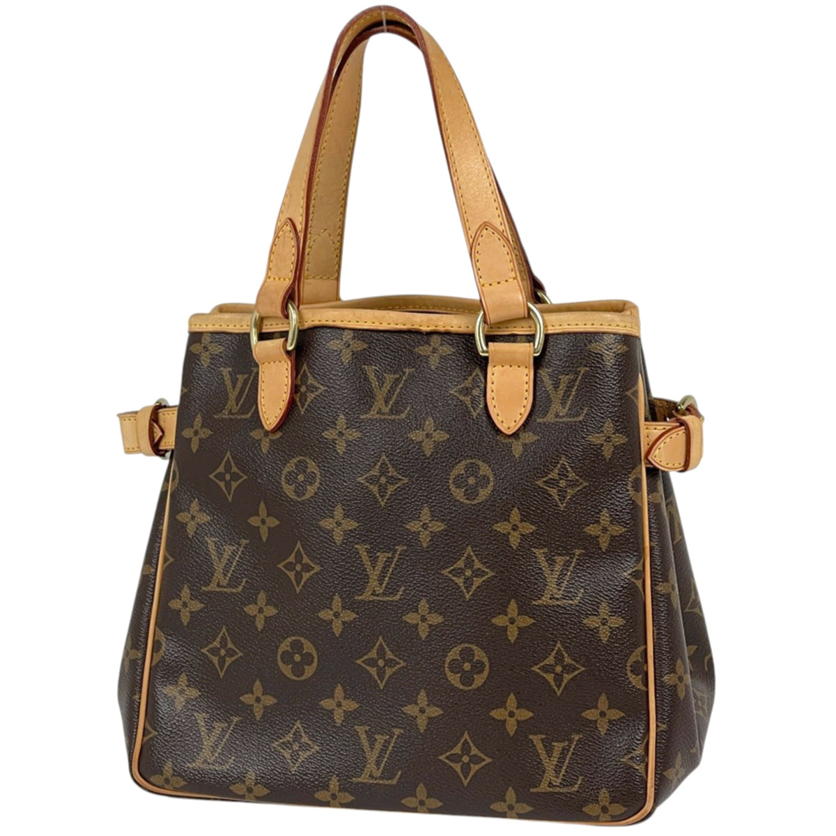 Louis Vuitton Brown Monogram Handbag Tote Bag (Pre-Owned)