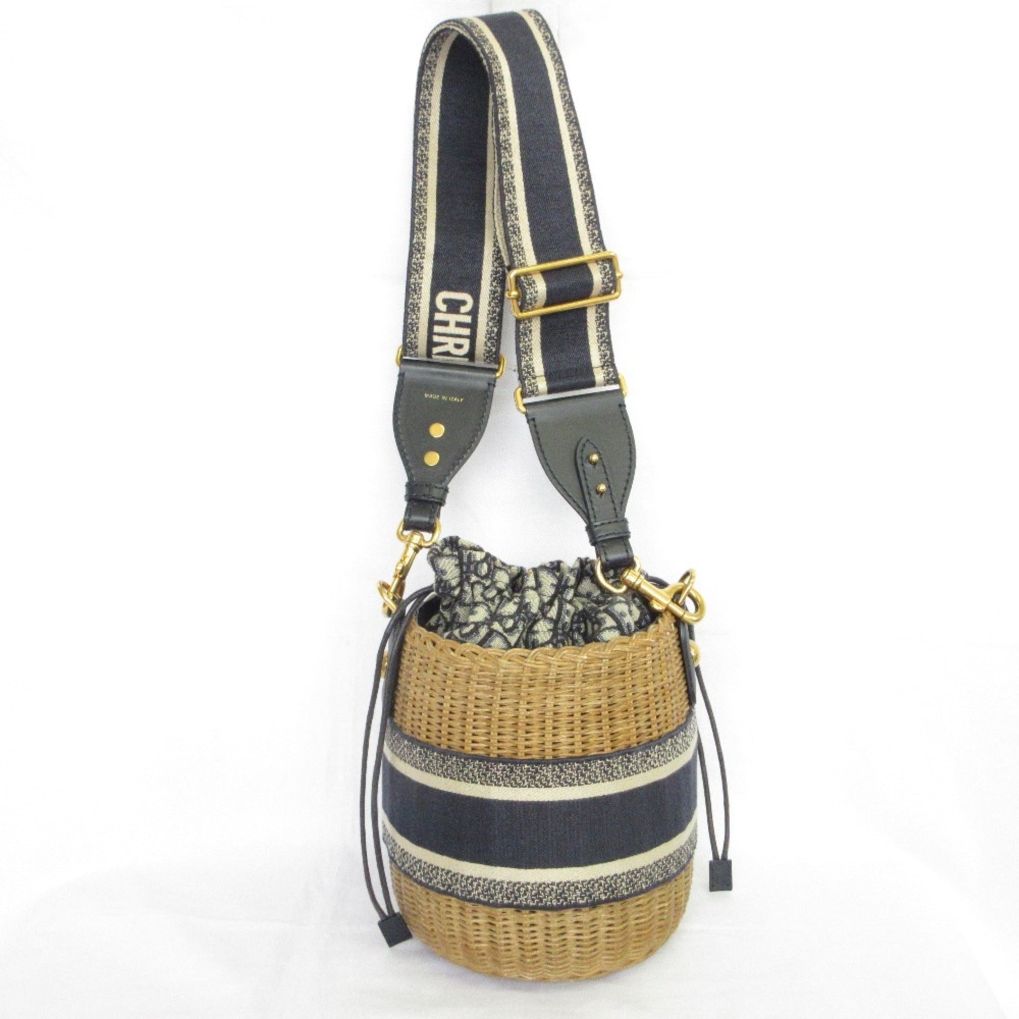 Christian Dior Navy Shoulder Bag (Pre-Owned)