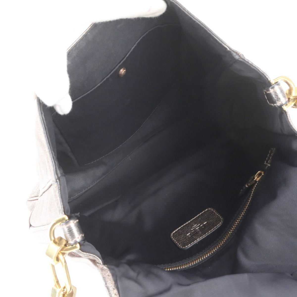 Loewe Metallic Leather Handbag Shoulder Bag Tote Bag (Pre-Owned)