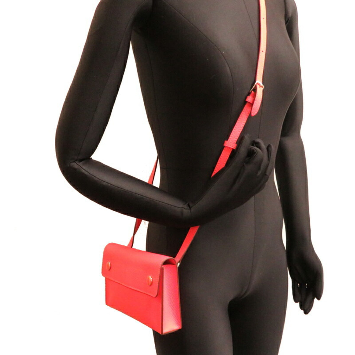 Hermes Orange Epsom Leather Shoulder Bag (Pre-Owned)