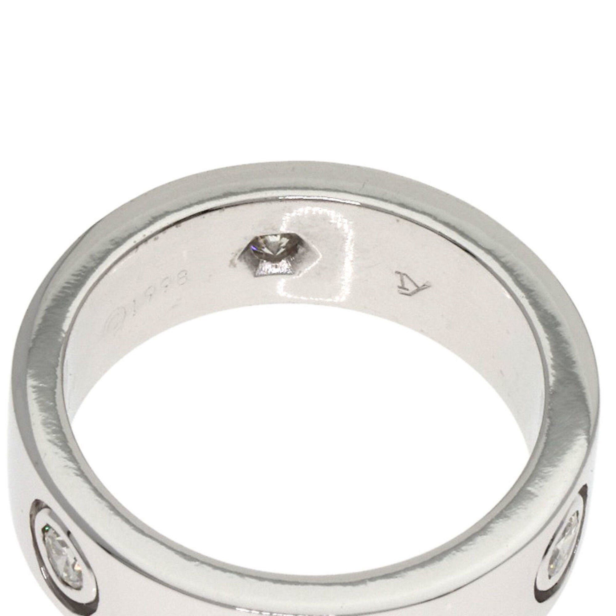 Cartier White Gold White Gold (18K) Band Ring (Pre-Owned)