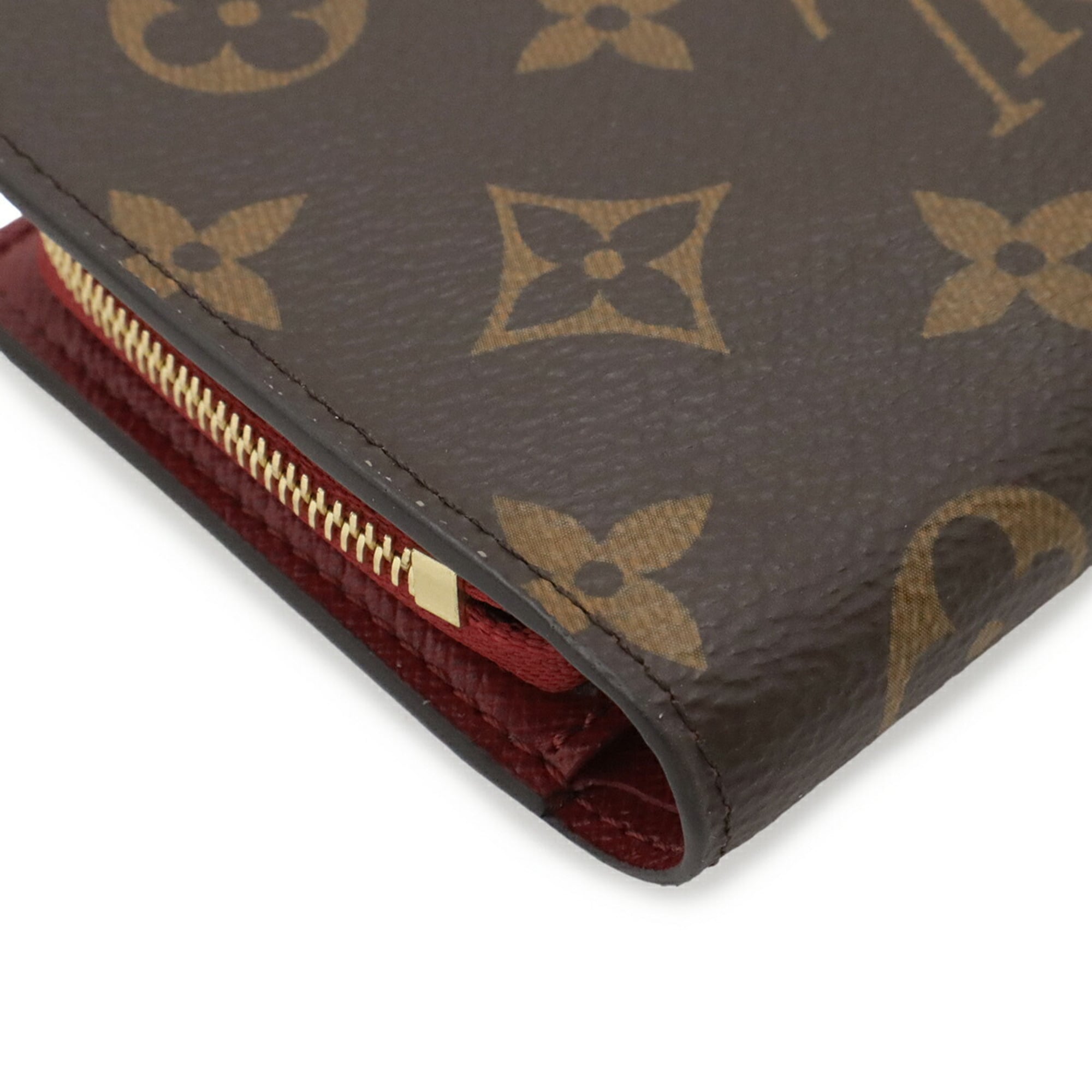 Louis Vuitton Monogram Fuchsia Monogram Canvas Pvc Coated Canvas Wallet (Bi-Fold) (Pre-Owned)