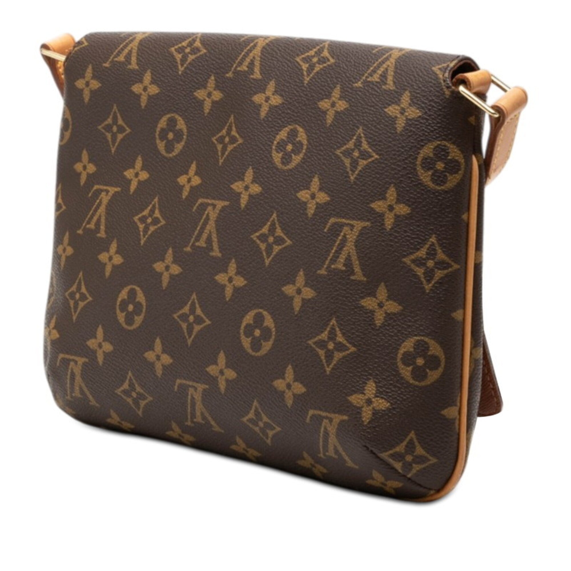 Louis Vuitton Brown Pvc Leather Shoulder Bag (Pre-Owned)