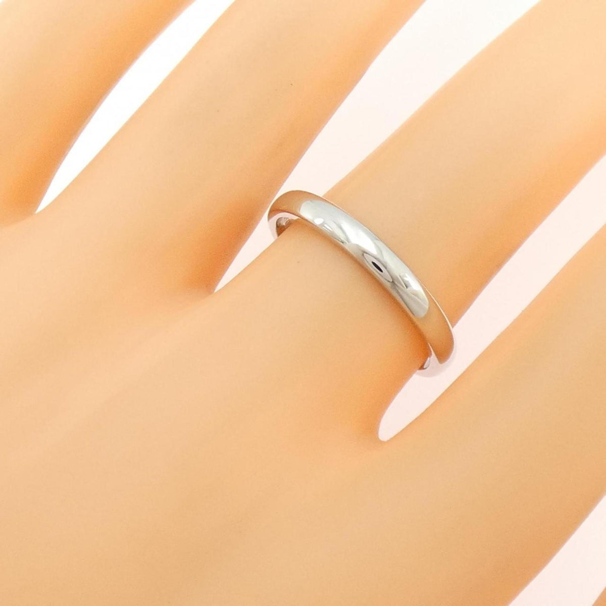 Tiffany Platinum 950 Band Ring (Pre-Owned)