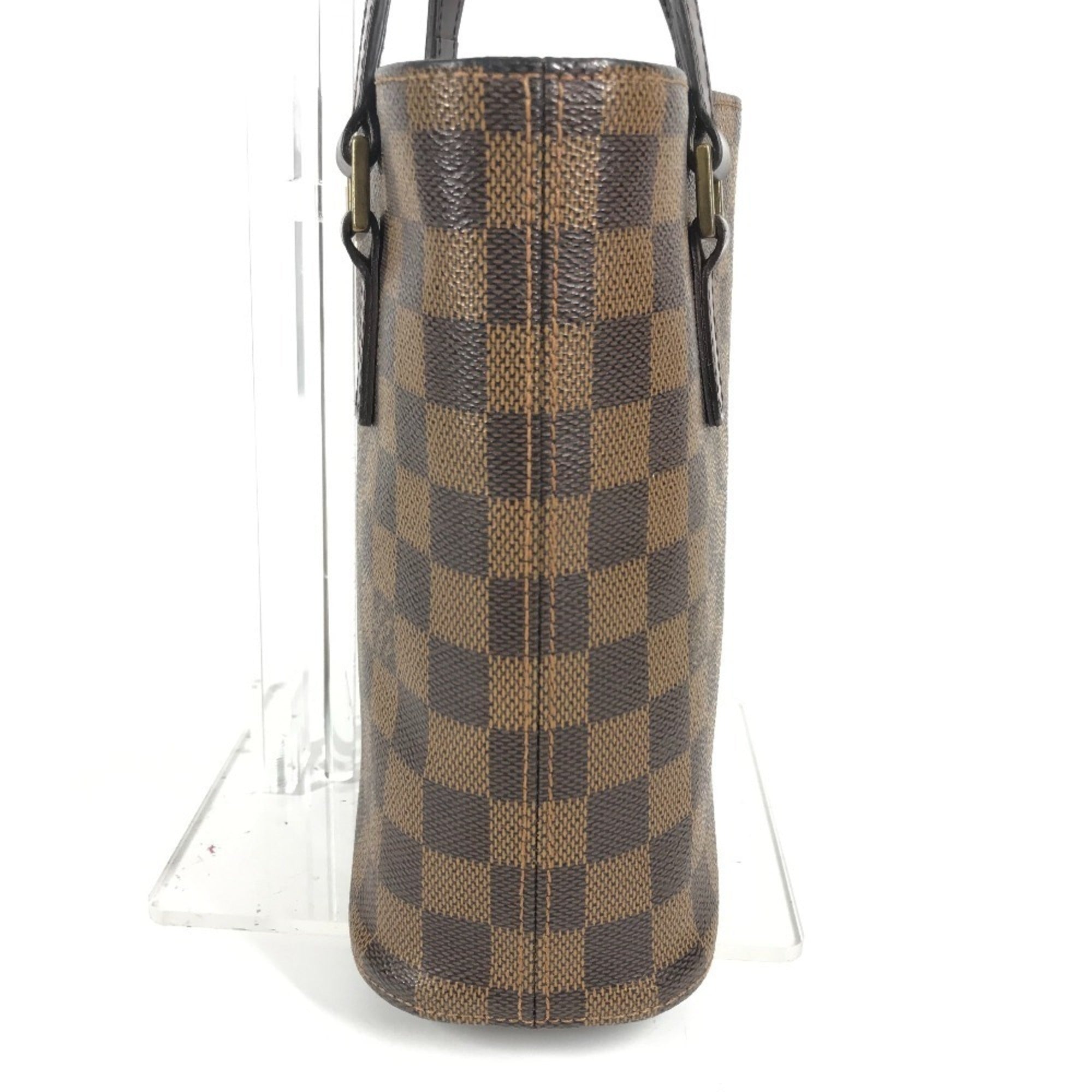 Louis Vuitton Brown Damier Canvas Ebene Damier Canvas Handbag Tote Bag (Pre-Owned)