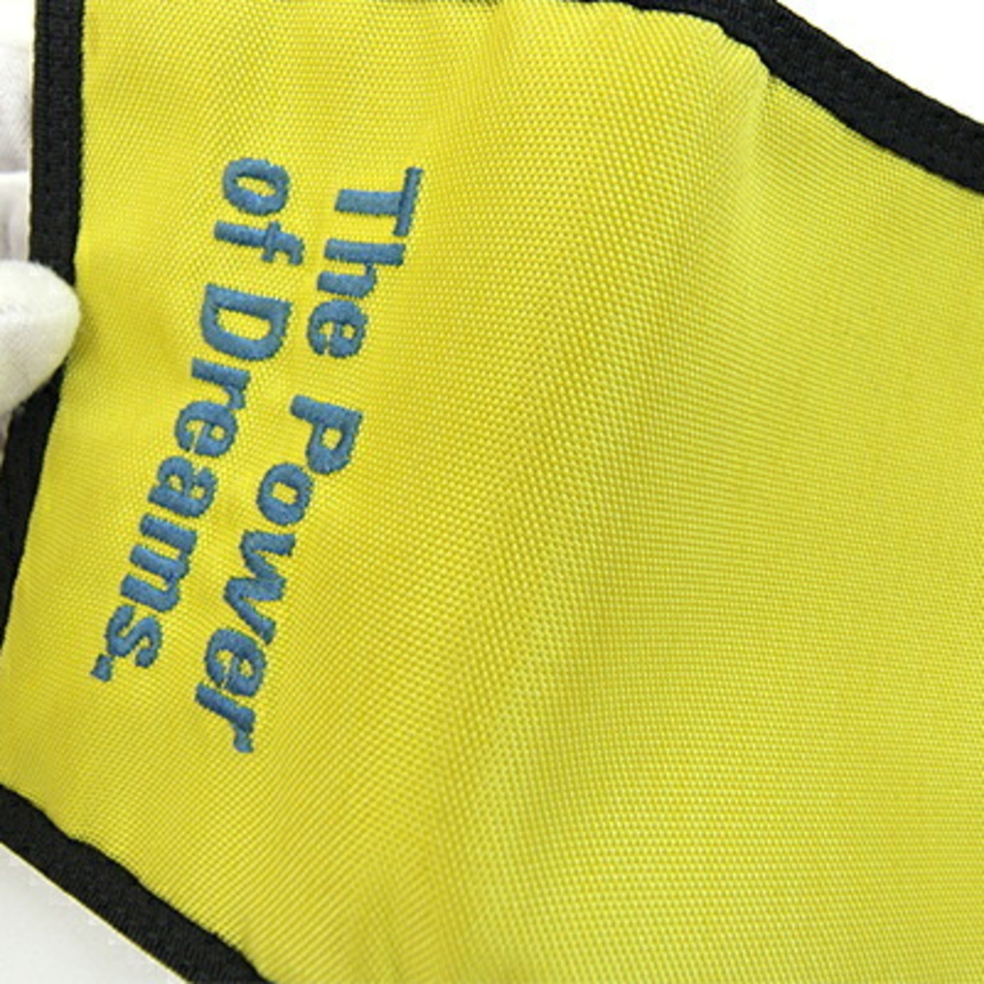 Balenciaga Black Yellow Nylon Wallet (Tri-Fold) (Pre-Owned)