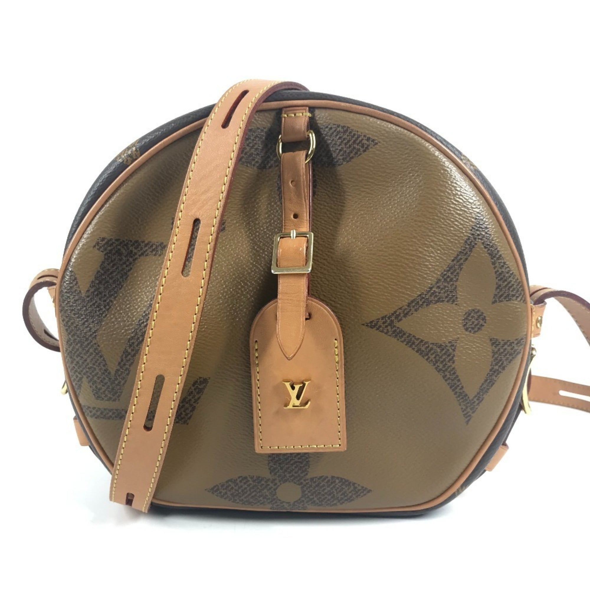 Louis Vuitton Brown Galle Monogram Pochette Shoulder Bag (Pre-Owned)