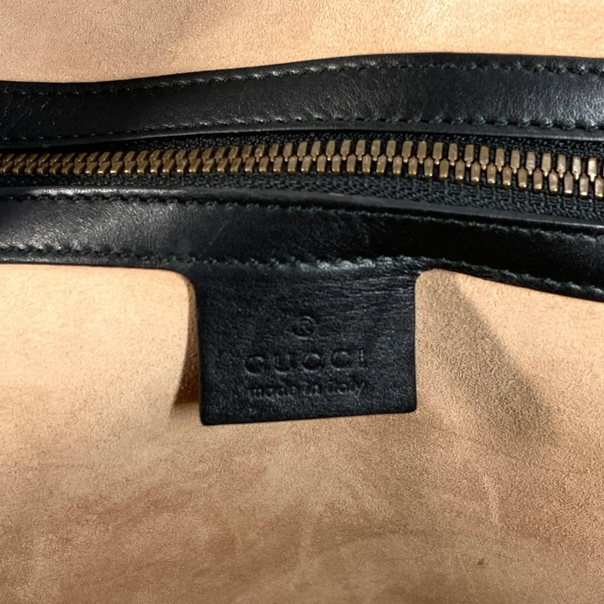 Gucci Black Leather Boston Bag Shoulder Bag (Pre-Owned)