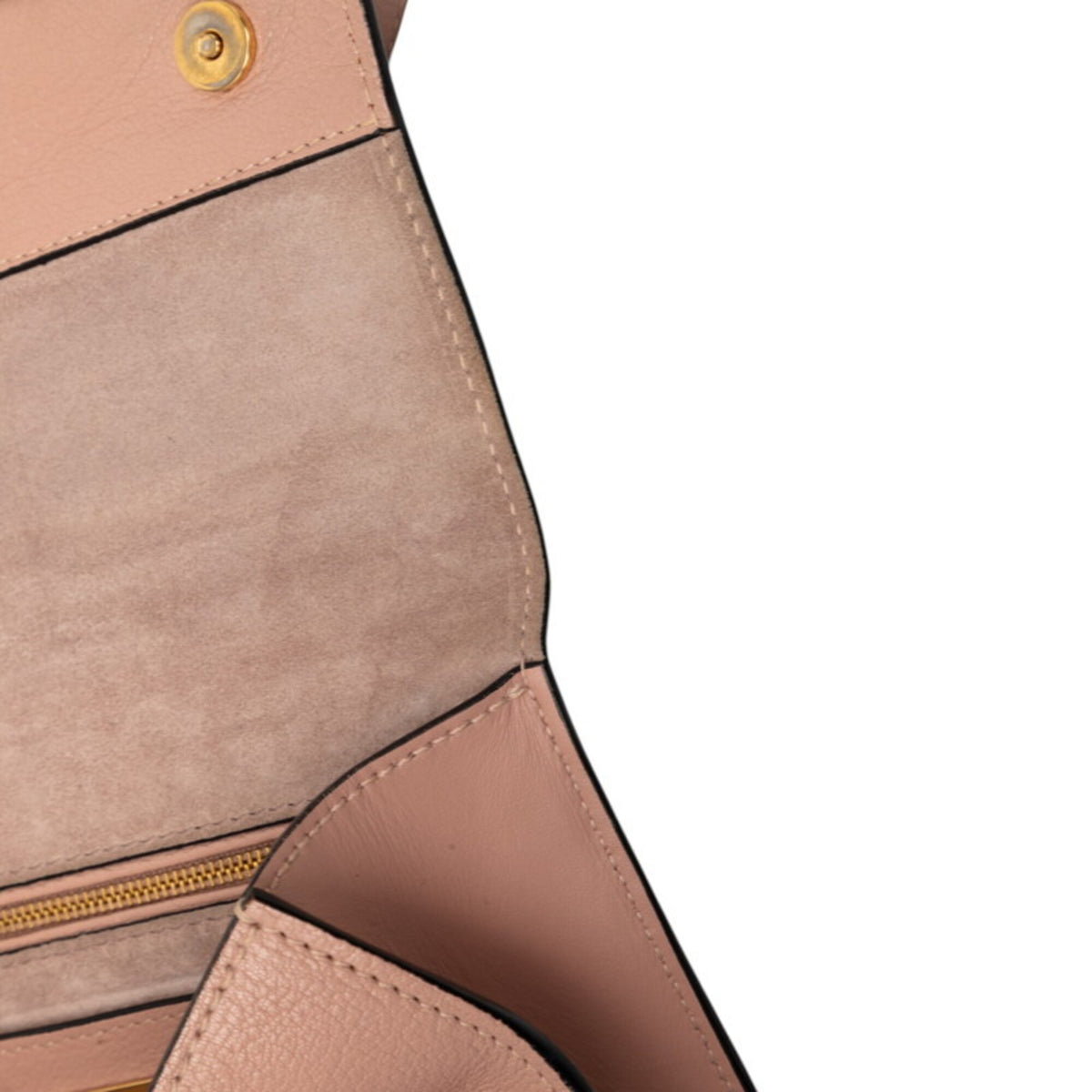 Miu Miu Light Pink Leather Rhinestone Shoulder Bag (Pre-Owned)