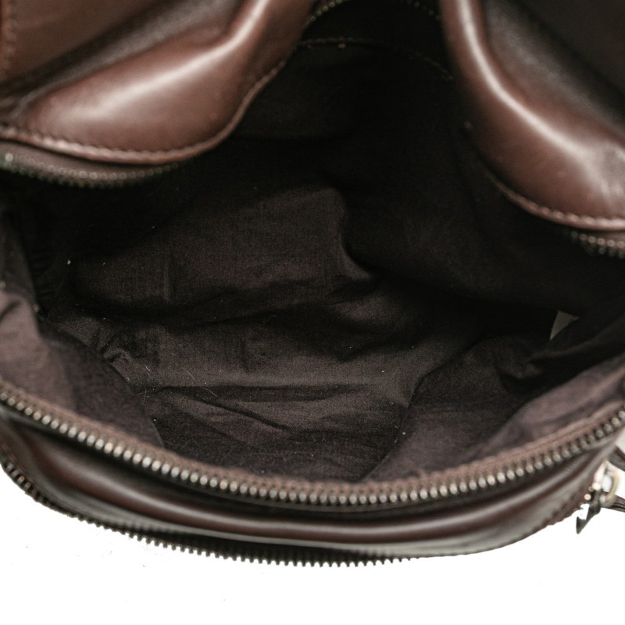 Bottega Veneta Intrecciato Brown Leather Fanny Pack (Pre-Owned)