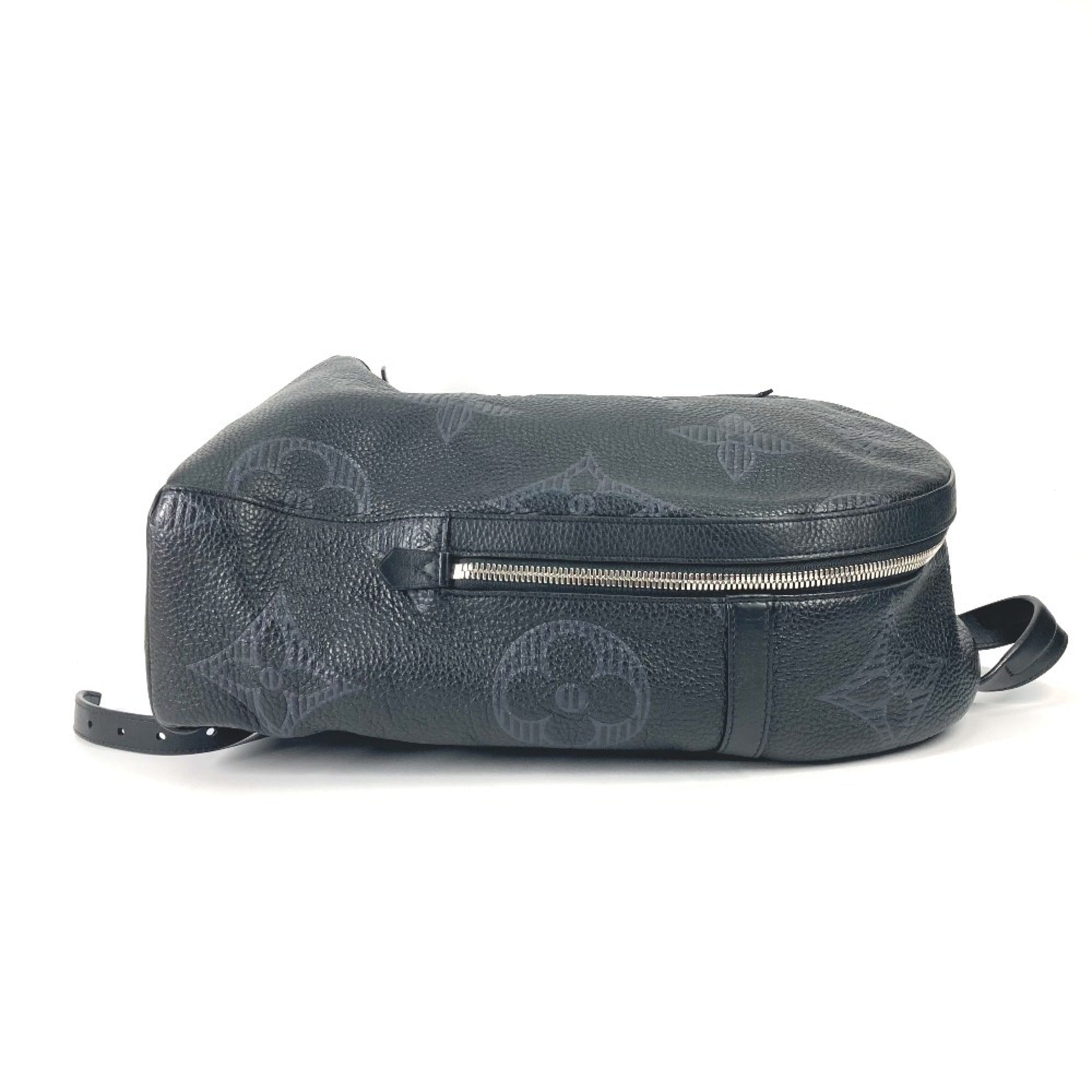 Louis Vuitton Black Leather Backpack (Pre-Owned)