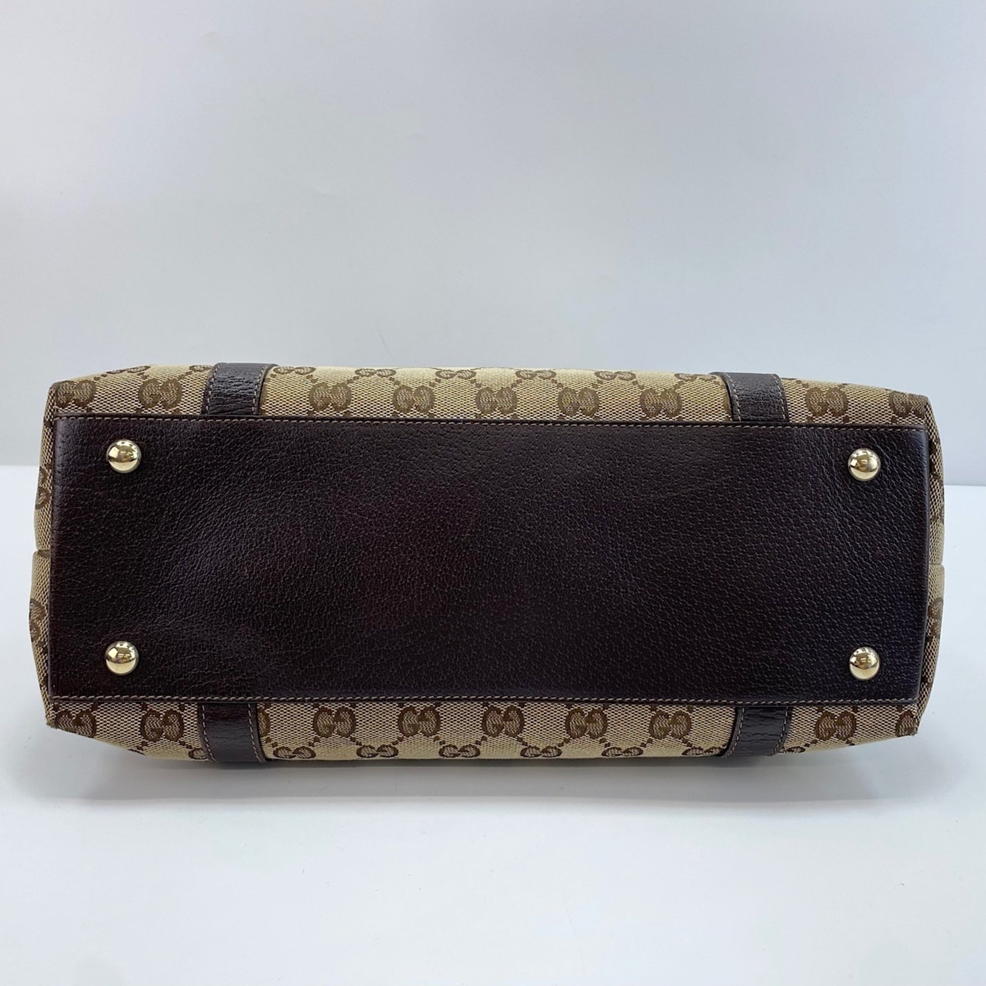Gucci Abbey Beige Handbag (Pre-Owned)