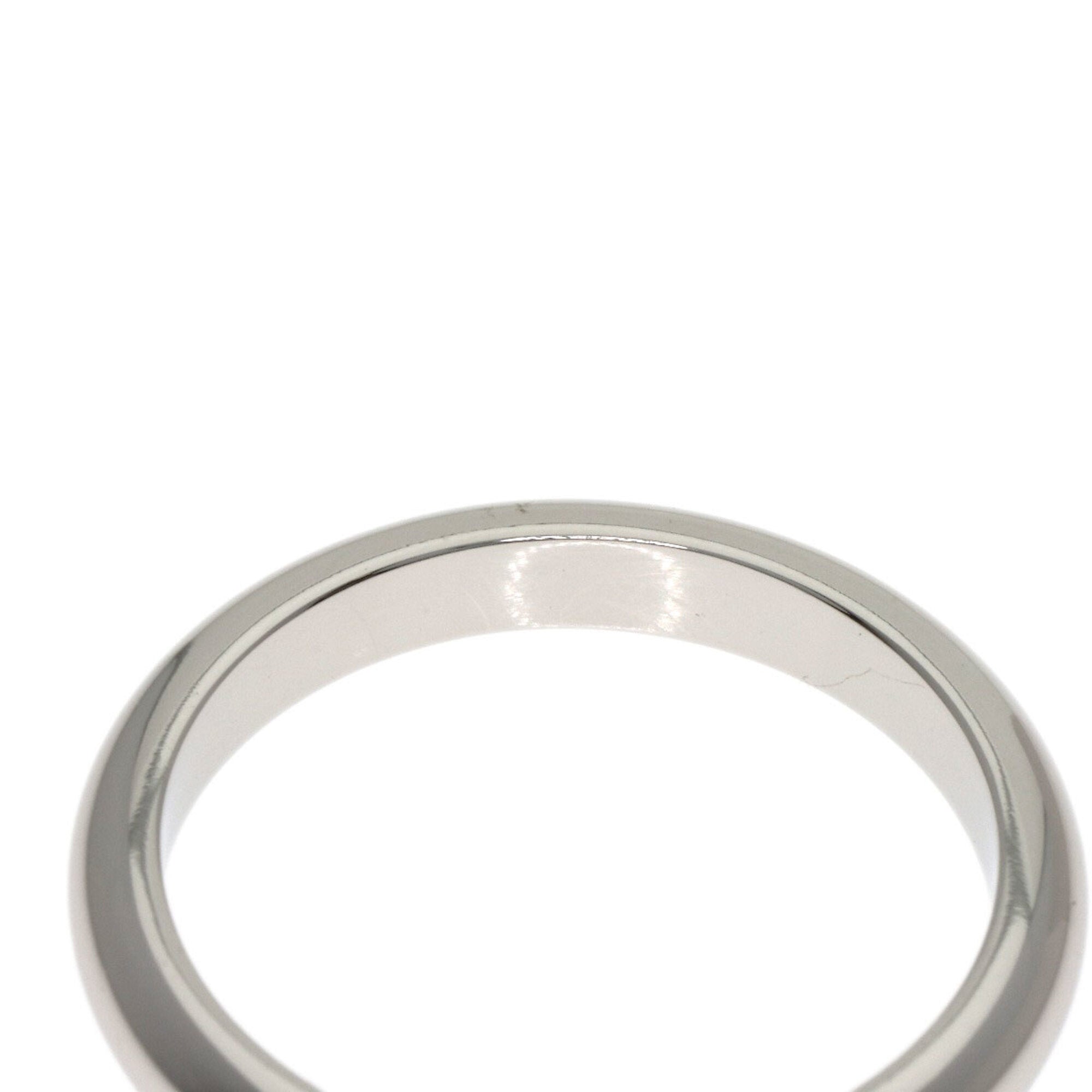 Bvlgari Platinum Platinum 950 Band Ring (Pre-Owned)