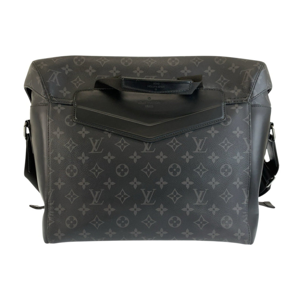 Louis Vuitton Black Monogram Eclipse Messenger Bag Shoulder Bag (Pre-Owned)
