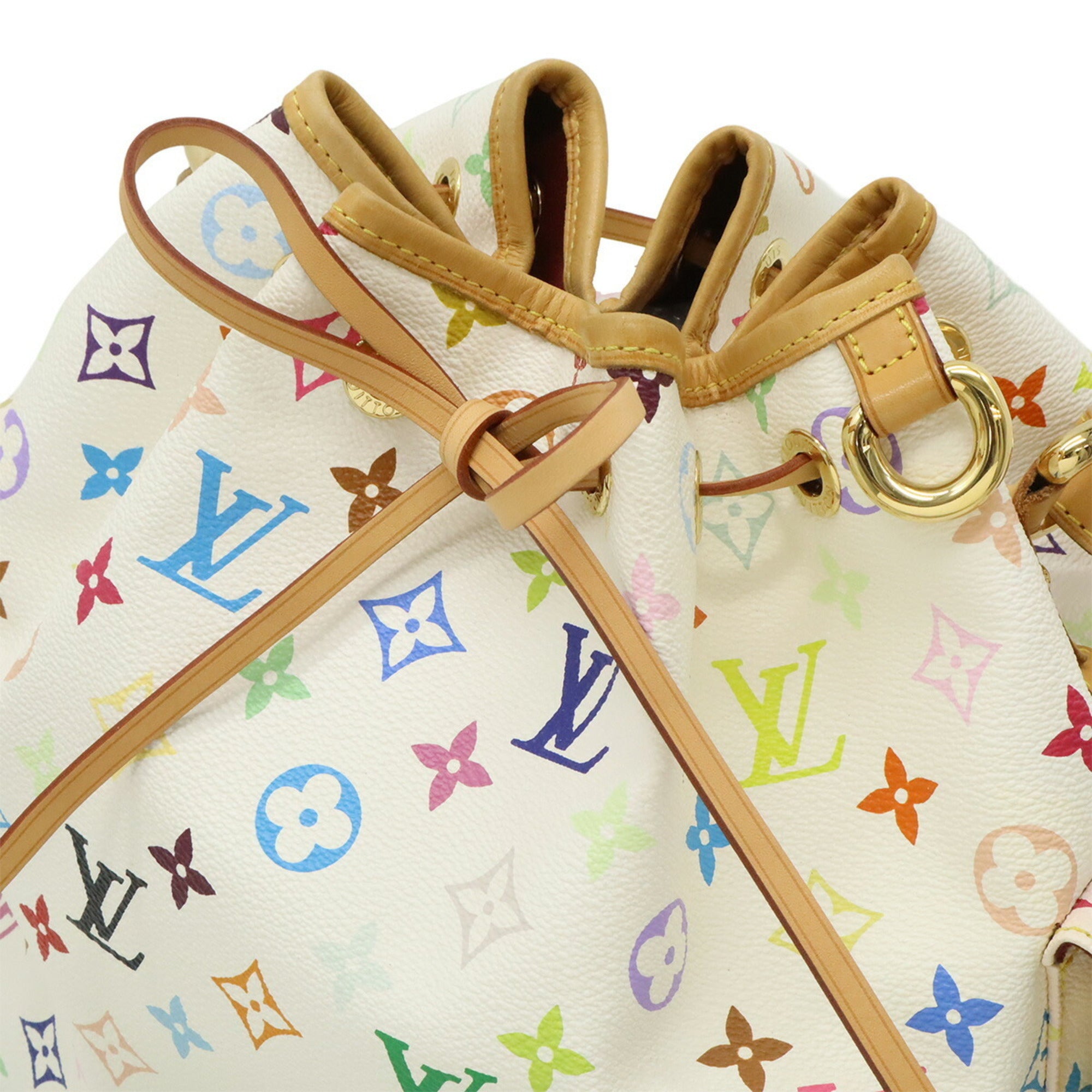 Louis Vuitton Blanc Monogram Multi-Color White Monogram Multicolore Shoulder Bag (Pre-Owned)
