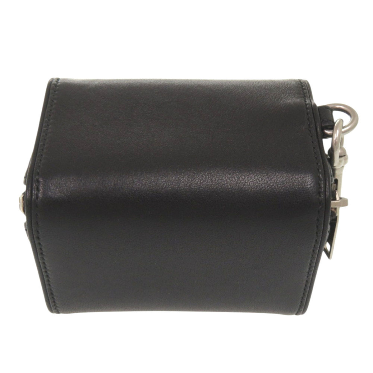 Yves Saint Laurent Black Leather Pouch Shoulder Bag (Pre-Owned)