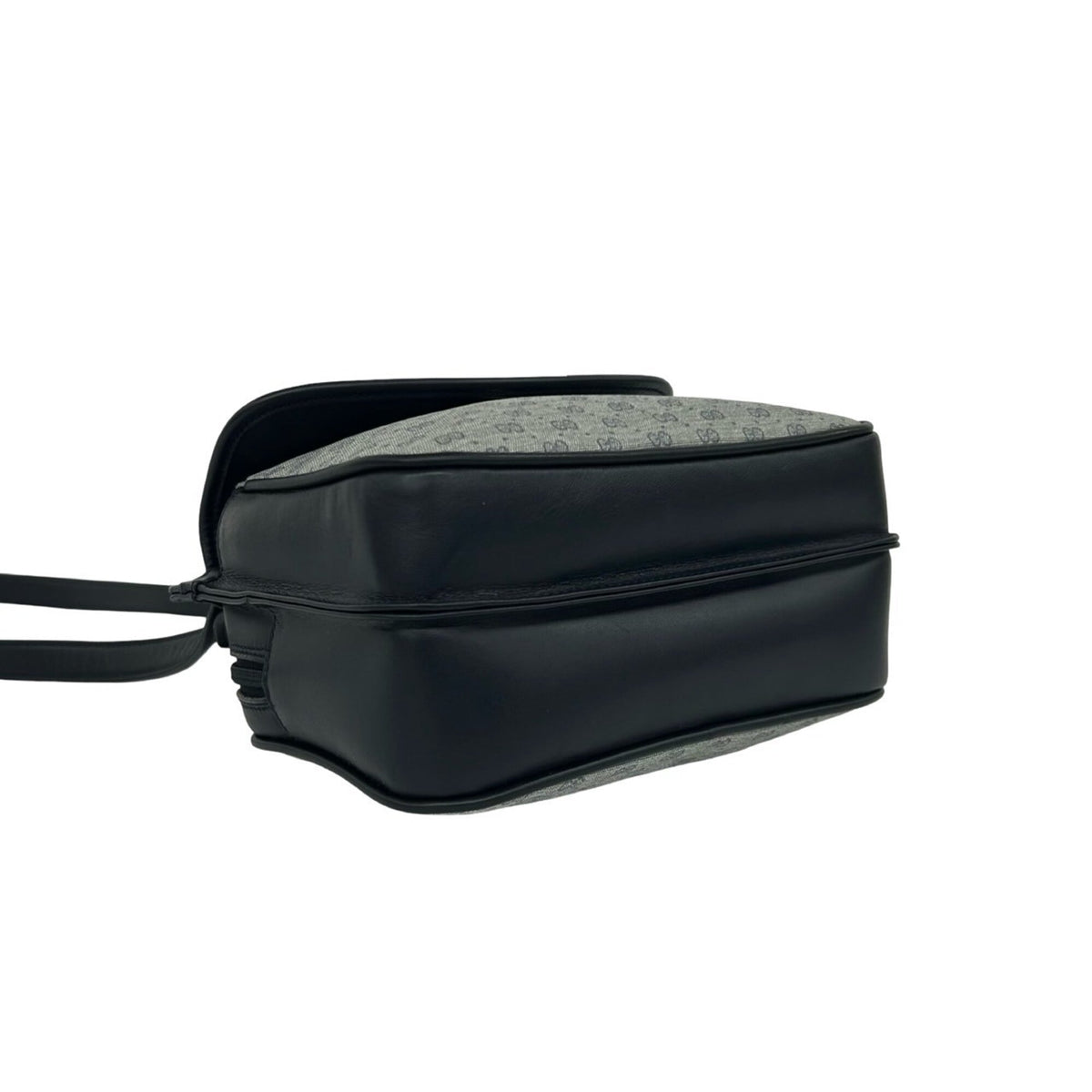 Gucci Navy Leather Pvc Pochette Shoulder Bag (Pre-Owned)