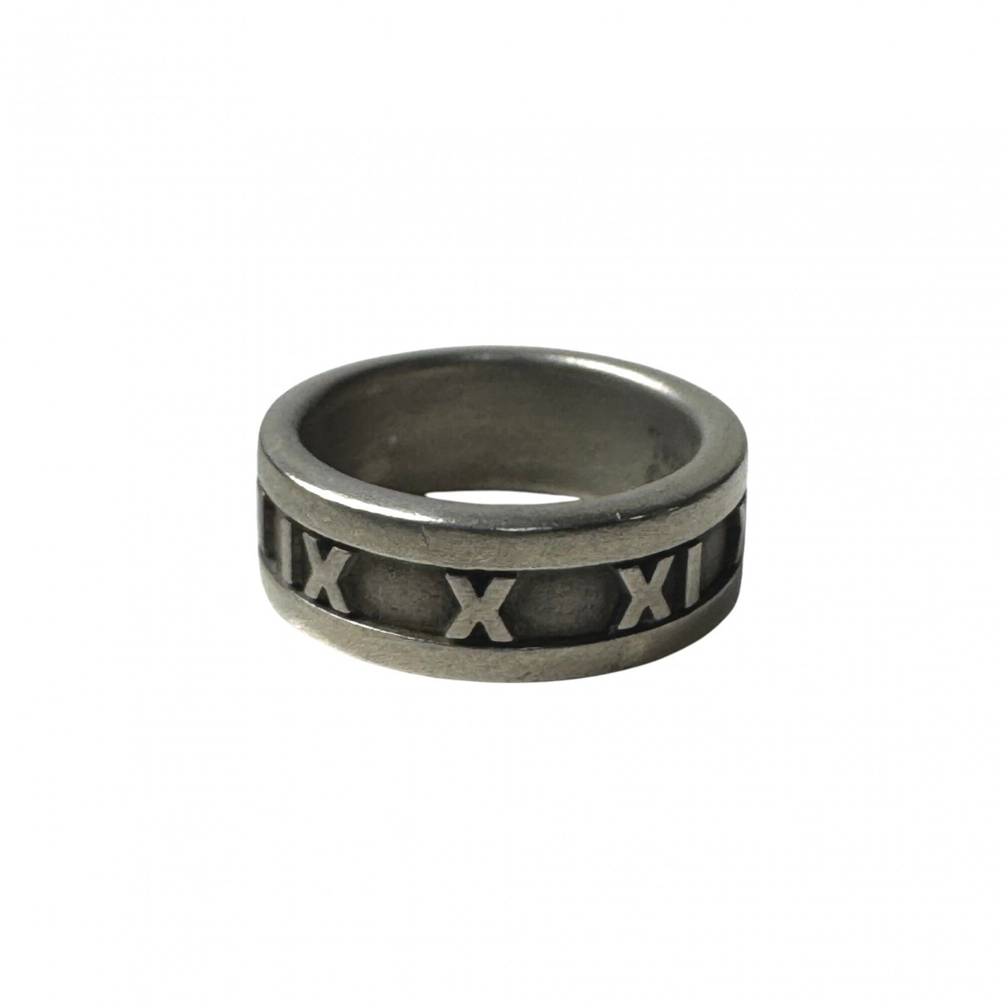 Tiffany Silver Silver 925 Band Ring (Pre-Owned)