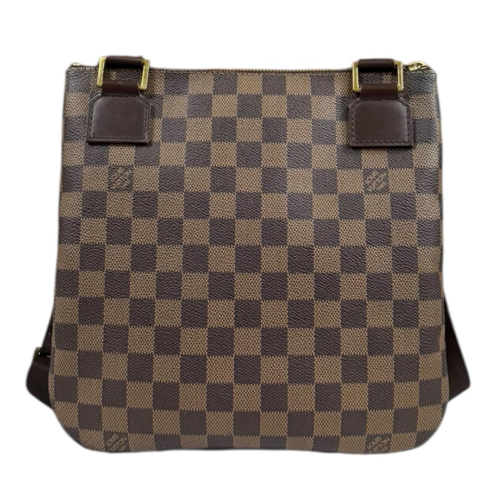 Louis Vuitton Damier Brown Damier Canvas Damier Canvas Shoulder Bag (Pre-Owned)