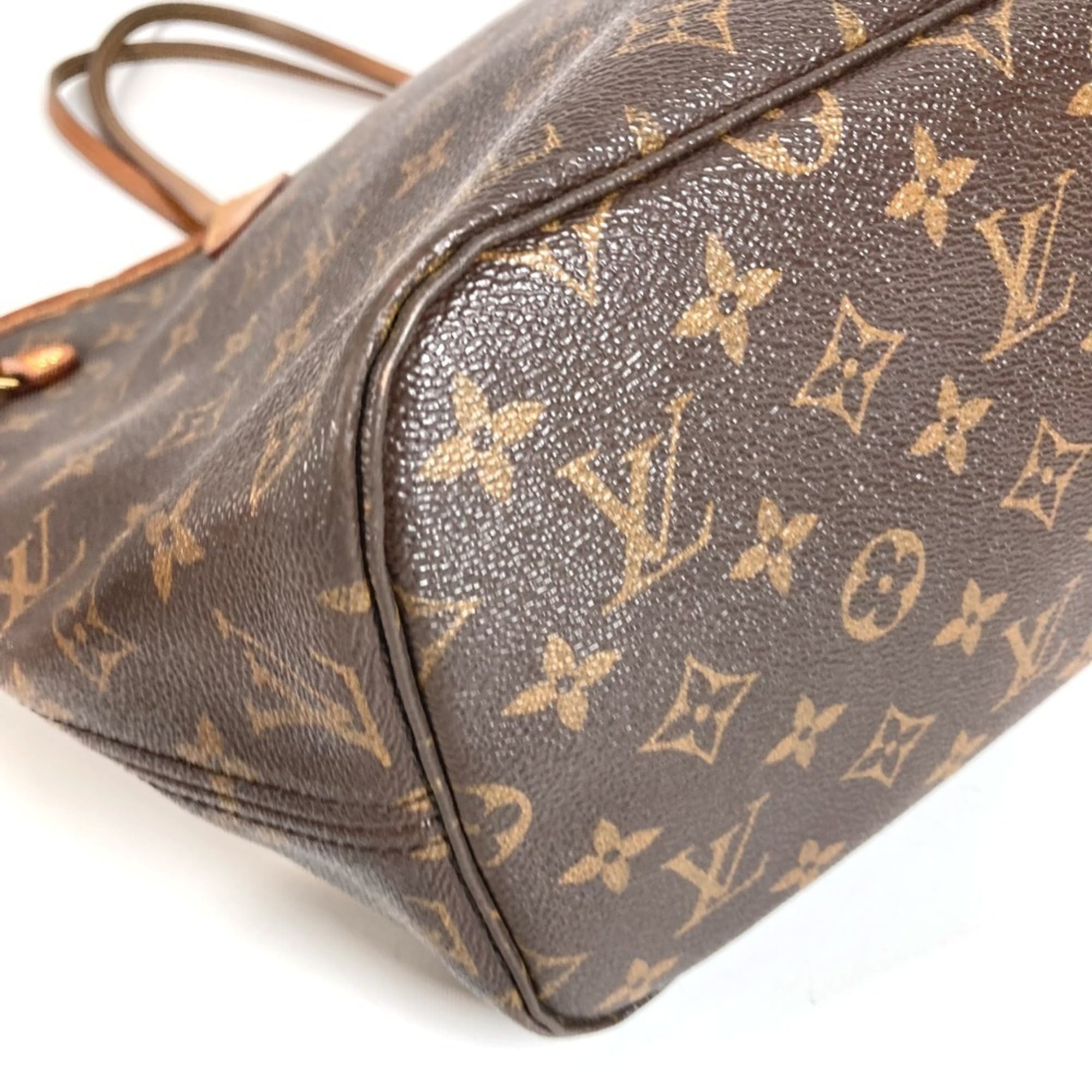 Louis Vuitton Brown Monogram Shoulder Bag Tote Bag (Pre-Owned)