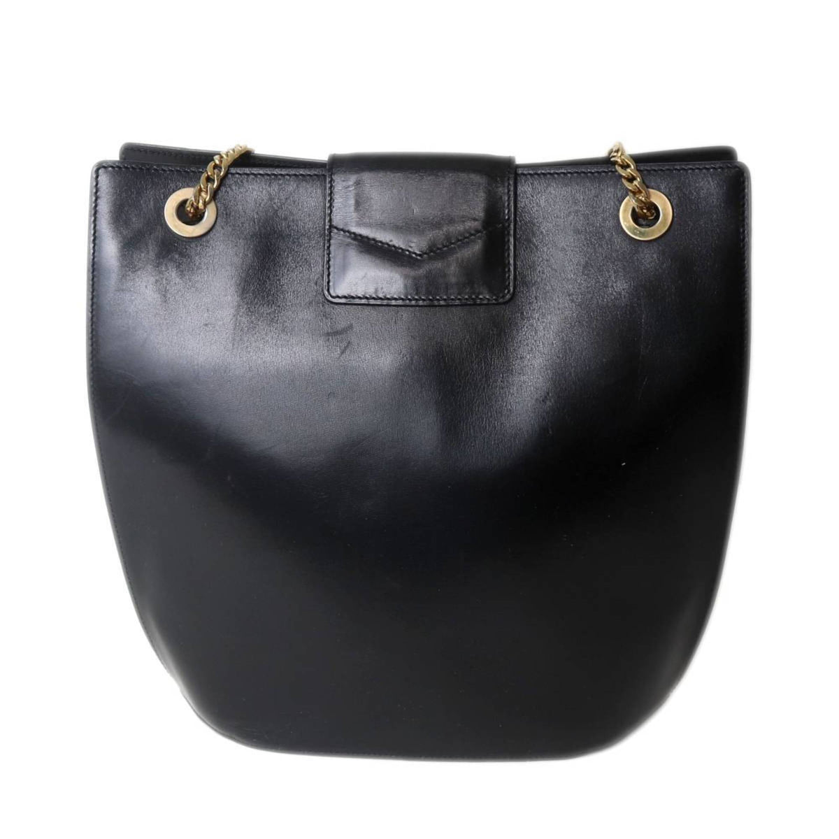 Celine Black Leather Shoulder Bag (Pre-Owned)