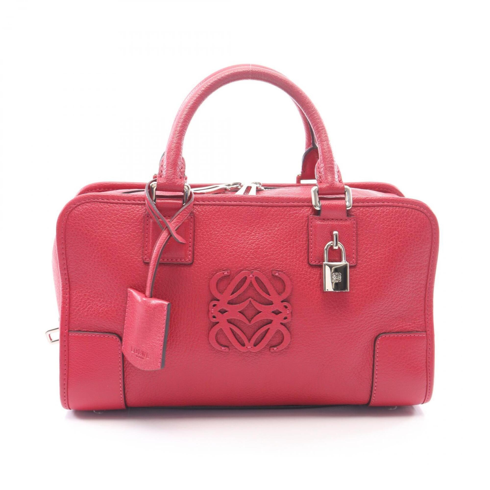 Loewe Pink Leather Handbag (Pre-Owned)