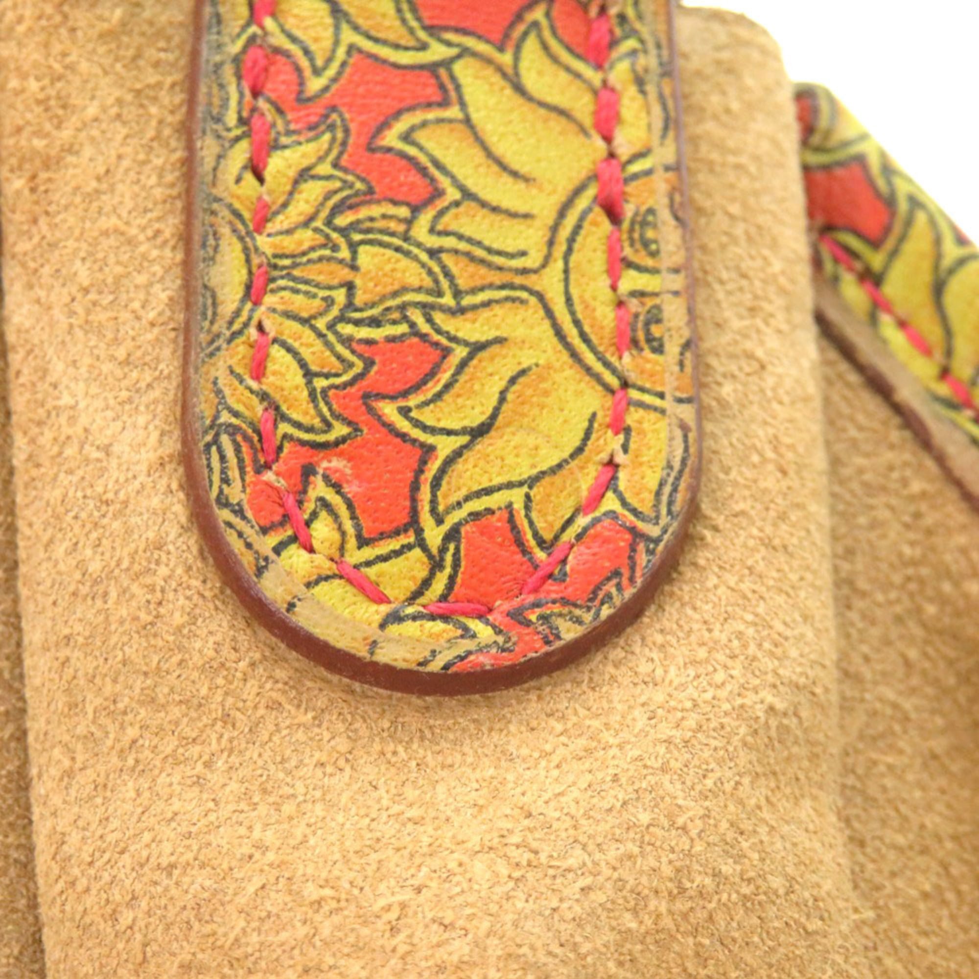 Hermes Evelyne Yellow Leather Shoulder Bag (Pre-Owned)